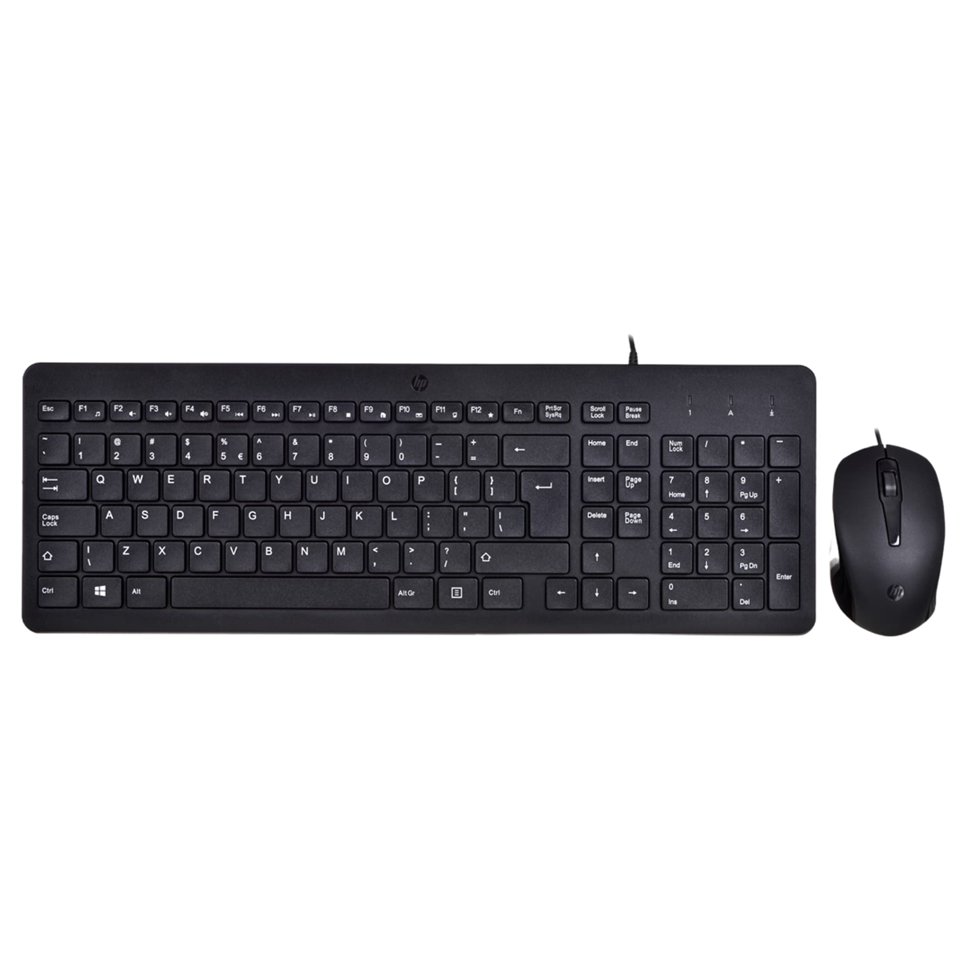 

Zestaw przewodowy klawiatura i mysz HP 150