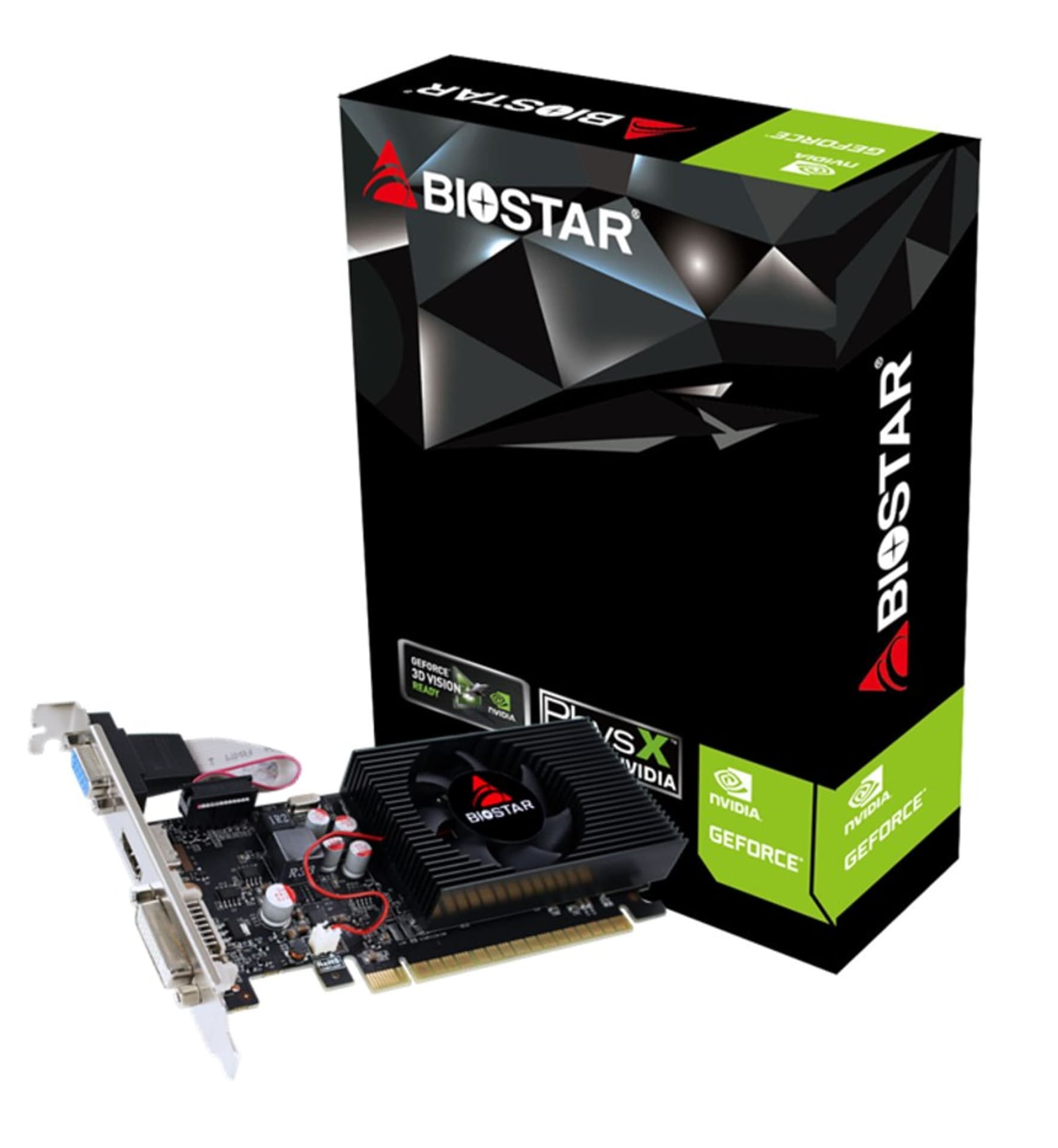 

KARTA GRAFICZNA PCIE BIOSTAR GT730 4096GDDR3/128b HDMI/DVI/D-SUB