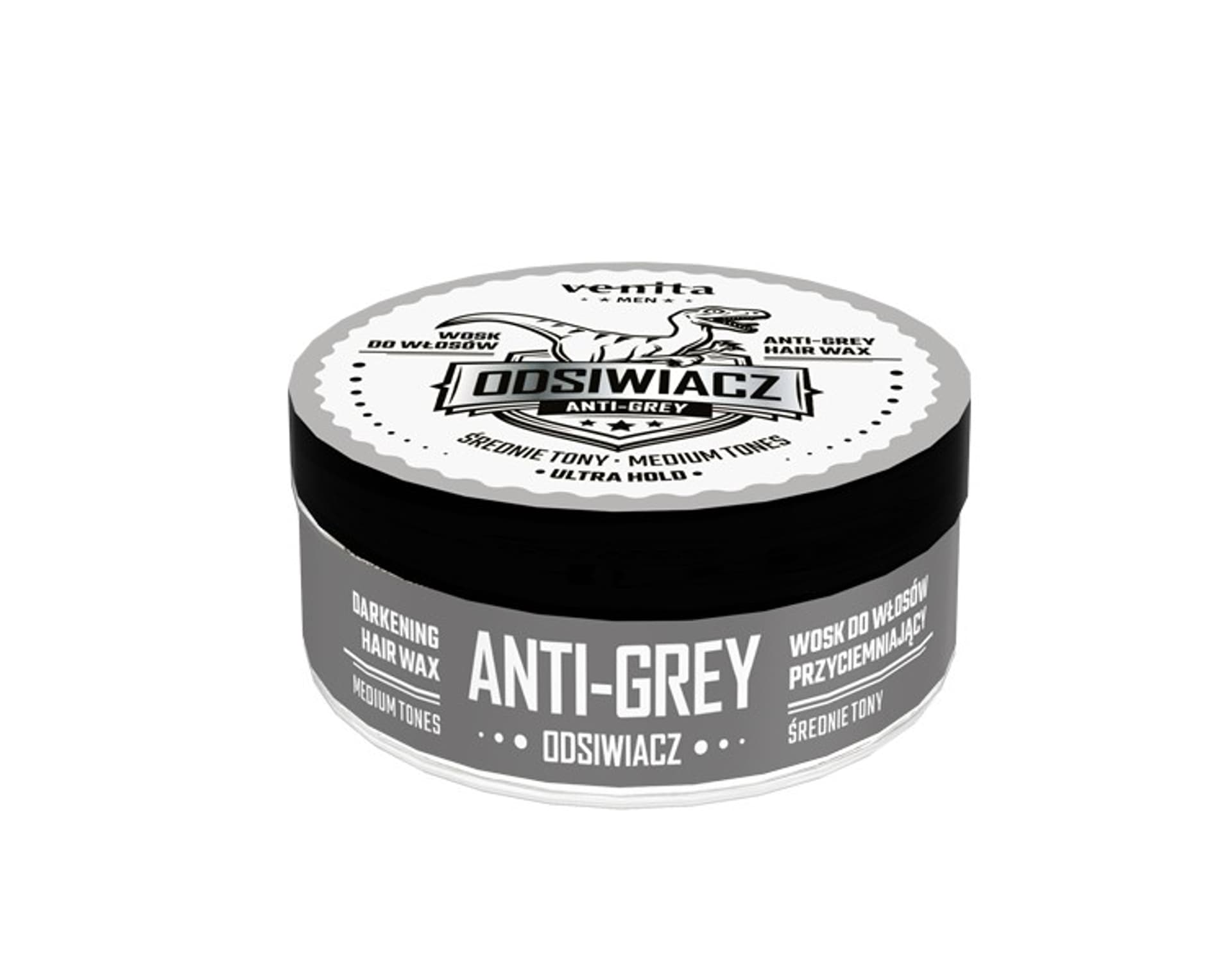 

VENITA Men Wosk przyciemniający do włosów siwych - średnie tony 75g