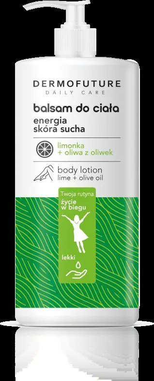 

DERMOFUTURE Daily Care Balsam do ciała Energia z limonką i oliwą z oliwek do skóry suchej 480ml