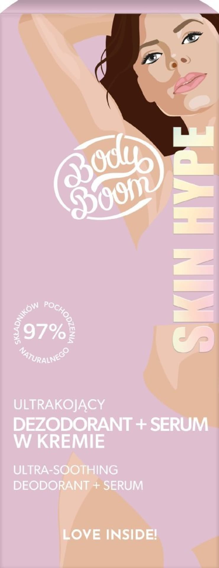 

Body Boom Skin Hype Ultrakojący Dezodorant - serum w kremie 50ml