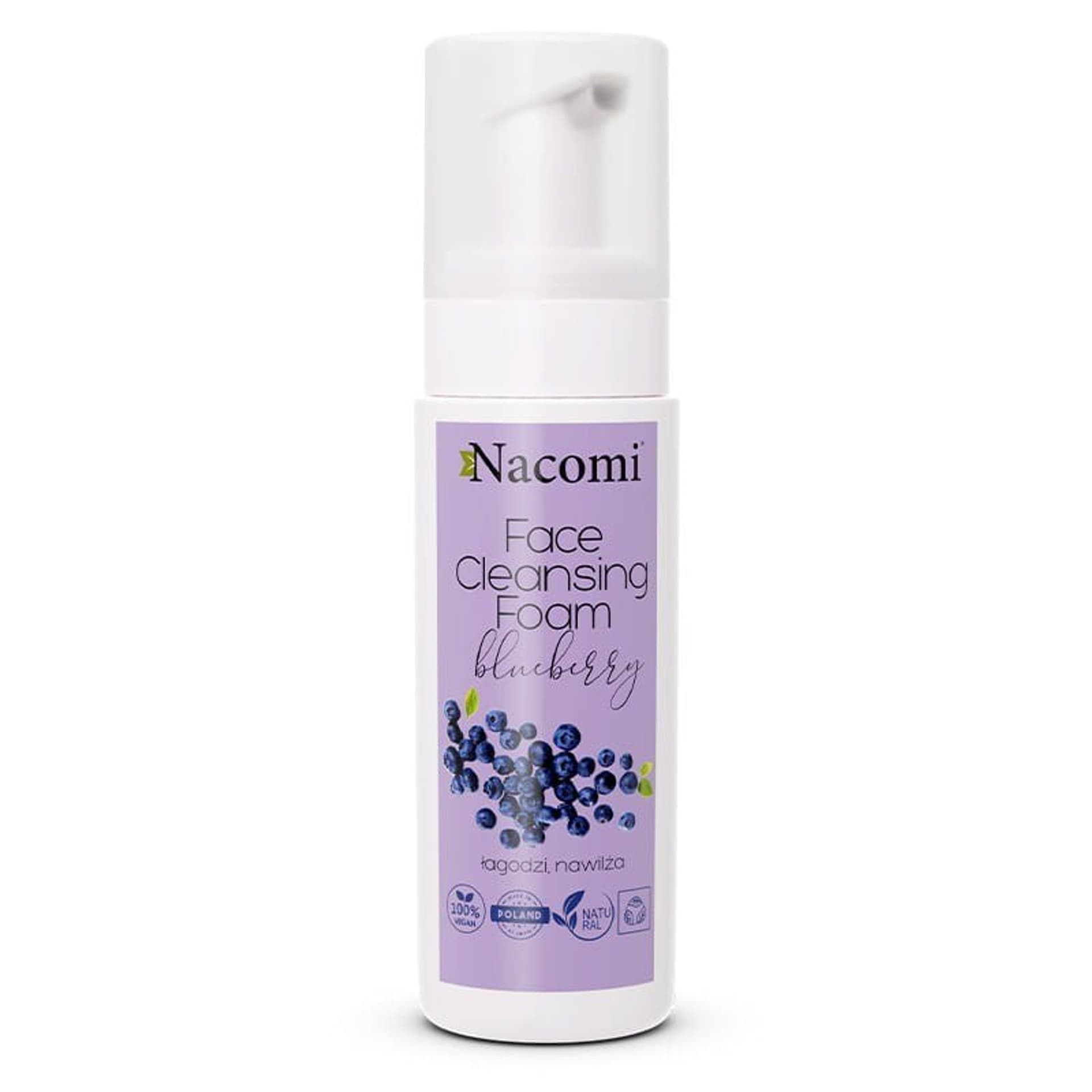 

NACOMI Oczyszczająca Pianka do mycia twarzy - Blueberry 150ml