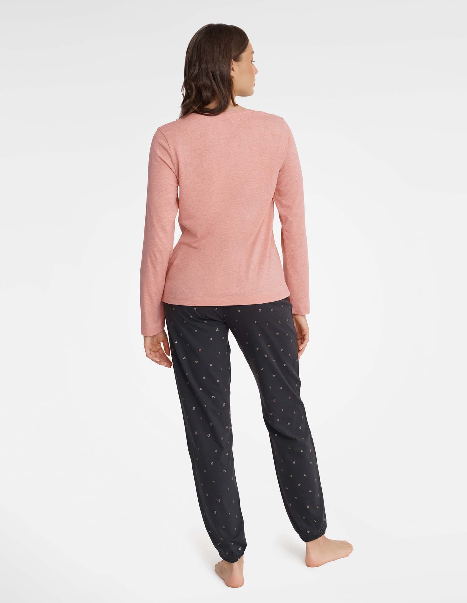 

Piżama Glam 40936-39X Różowo-Szary (Rozmiar XXL)