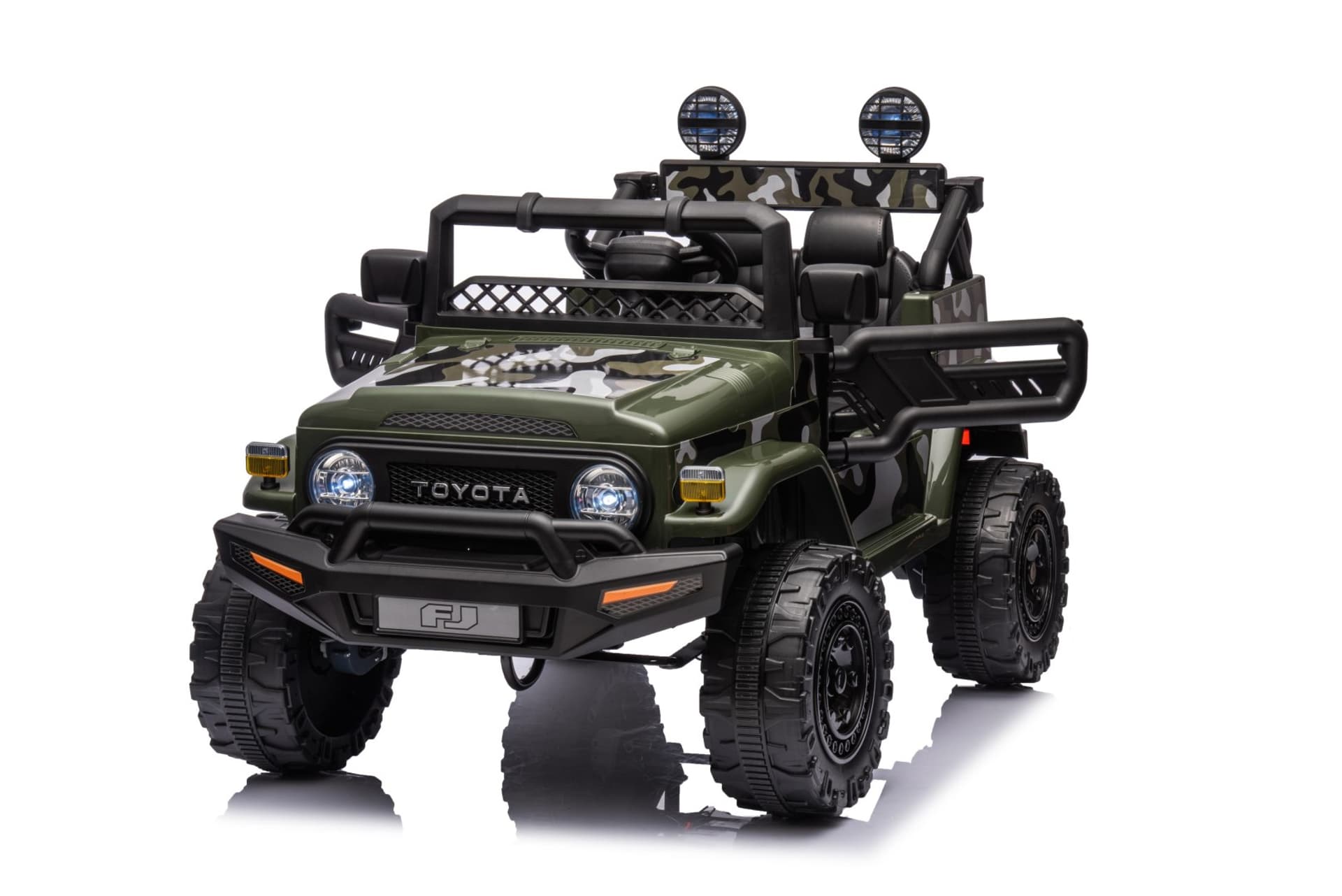 

Toyota FJ Cruiser dla dzieci Moro + Pilot + Napęd 4x4 + Audio LED + EVA + Wolny Start