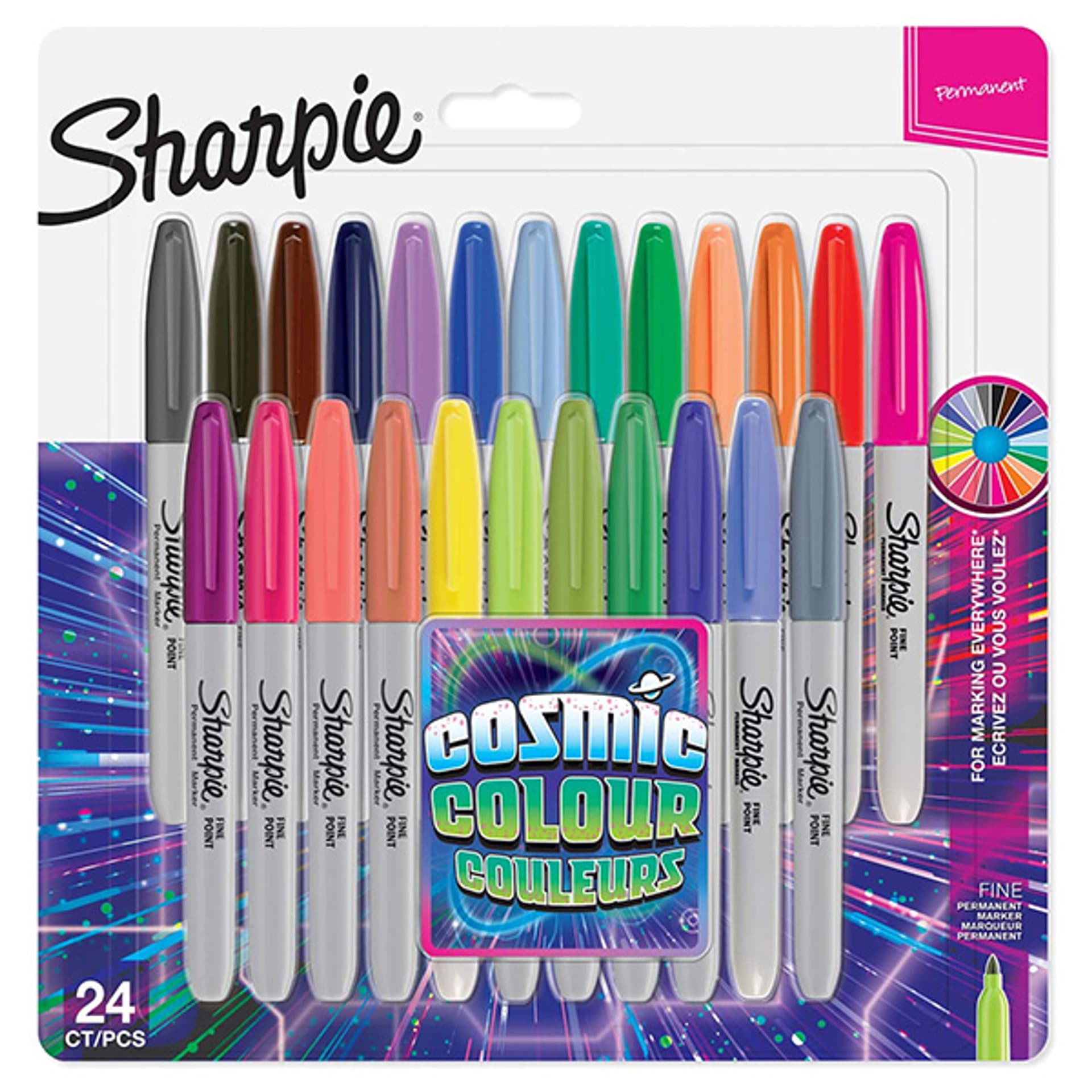 

Sharpie-zestaw markerów Fine Cosmic Colors 24 szt