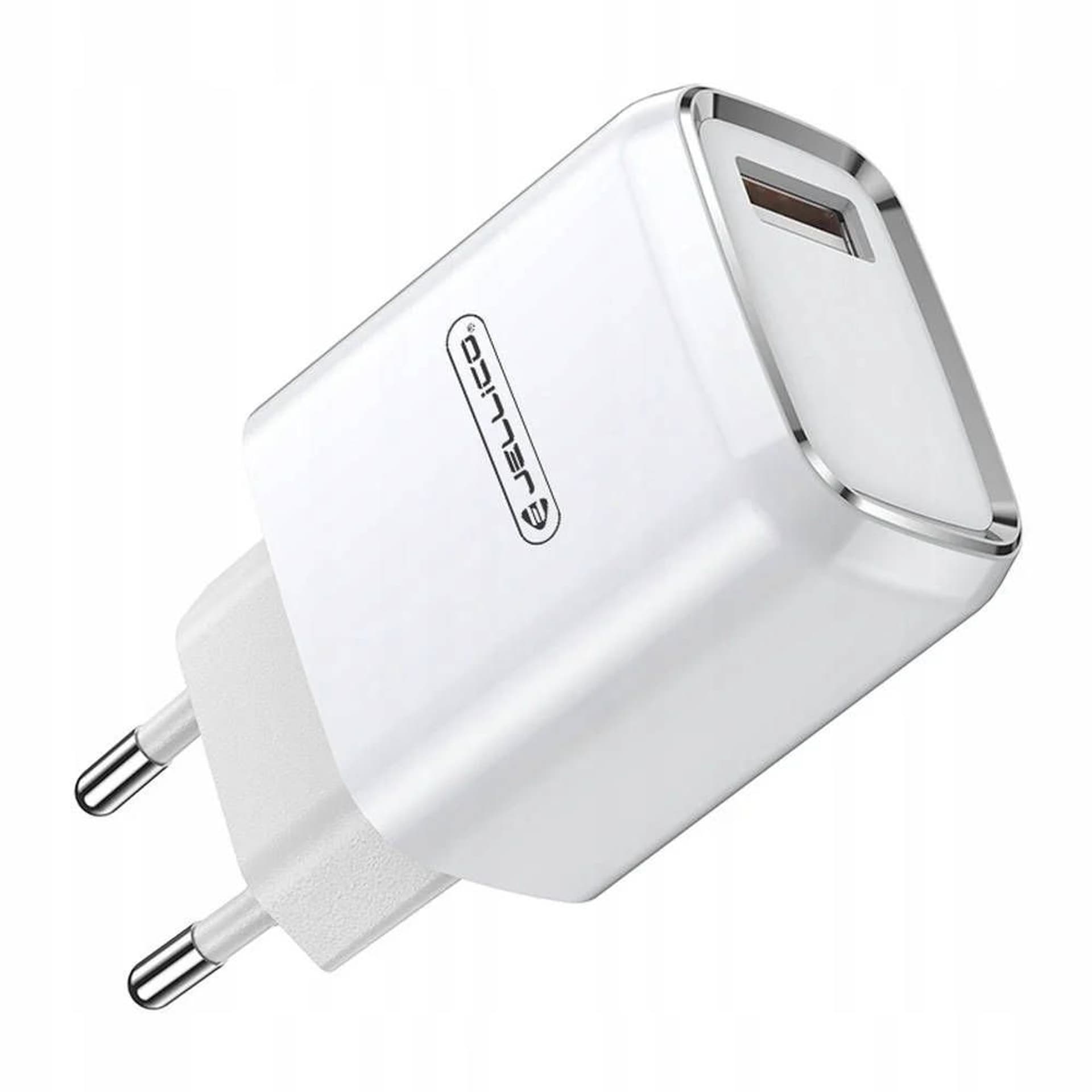 

Ładowarka Sieciowa 2.1A USB + Kabel USB - USB-C Jellico A50 białe