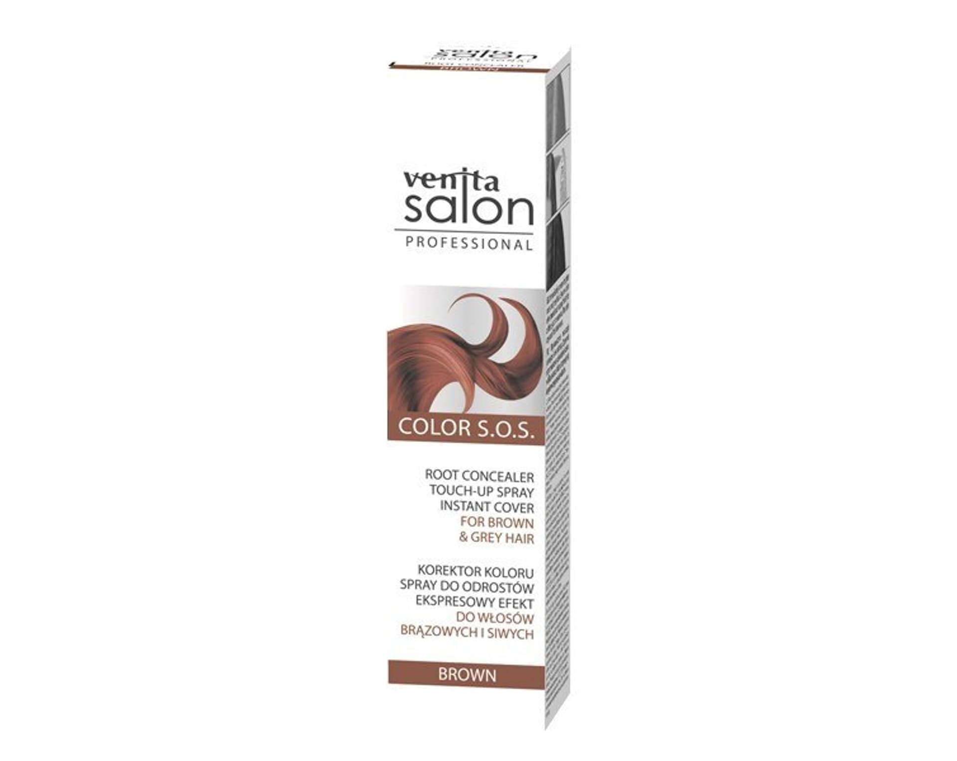 

VENITA Salon Professional Korektor koloru do odrostów Color S.O S. - do włosów brązowych i siwych 75ml