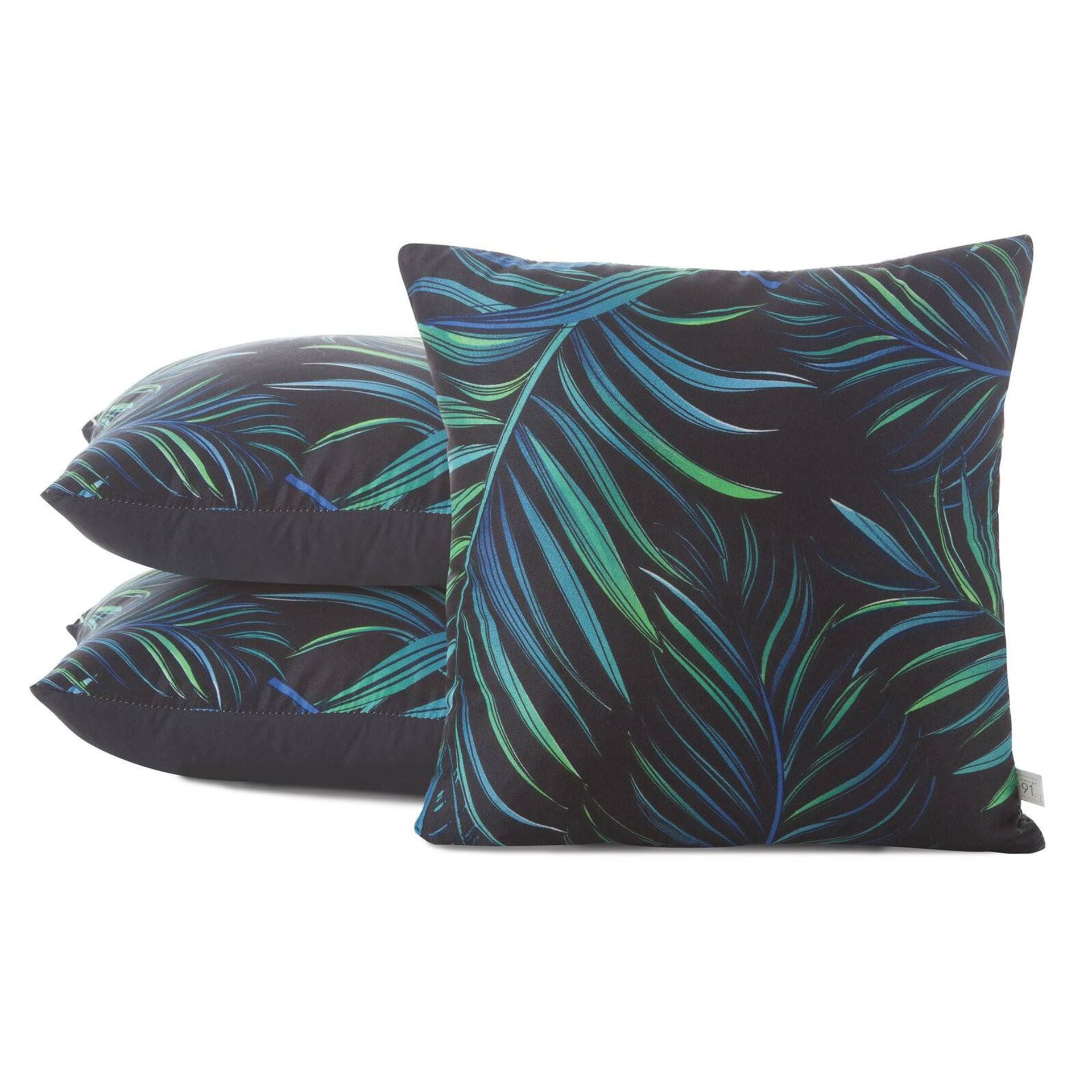 

Poszewka PALMS1 40x40 czarna palmy
