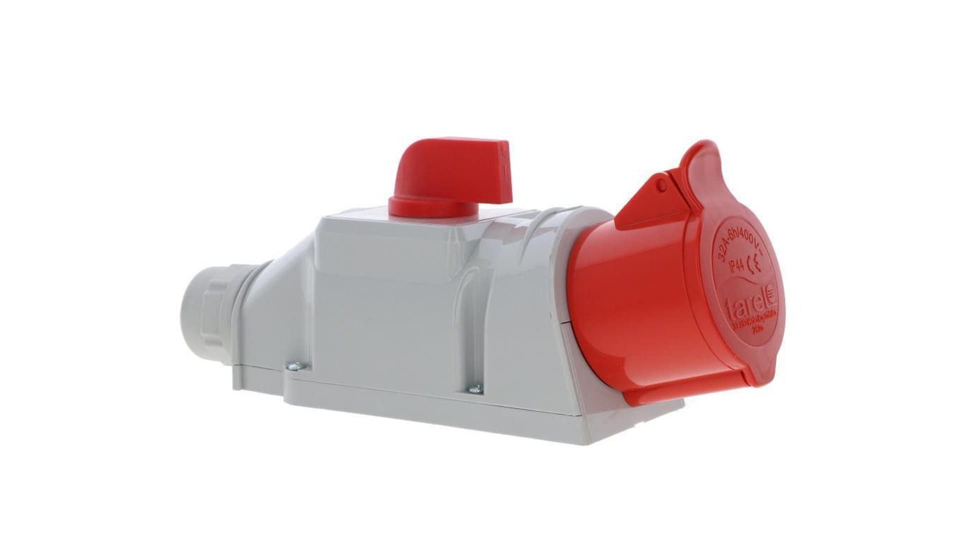 

Gniazdo wt.izol.stałe 32A/400V 3P+Z z przełącz.0-1 186