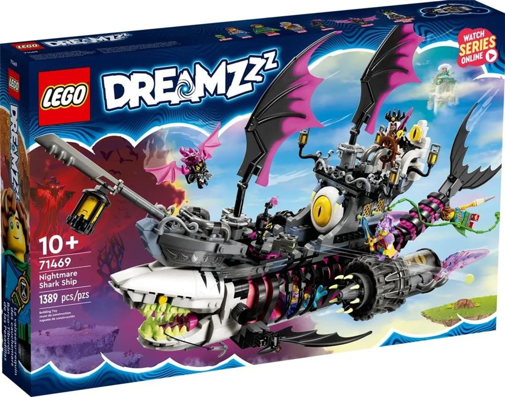 

Lego DREAMZZZ 71469 Koszmarny Rekinokręt