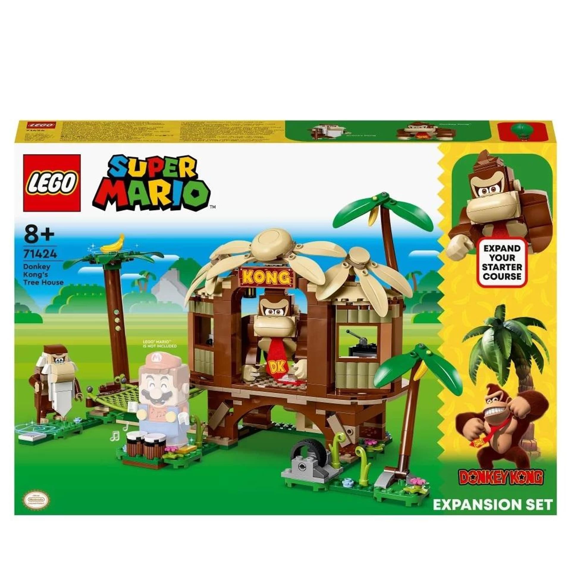 

Lego SUPER MARIO 71424 Domek na drzewie Donkey...