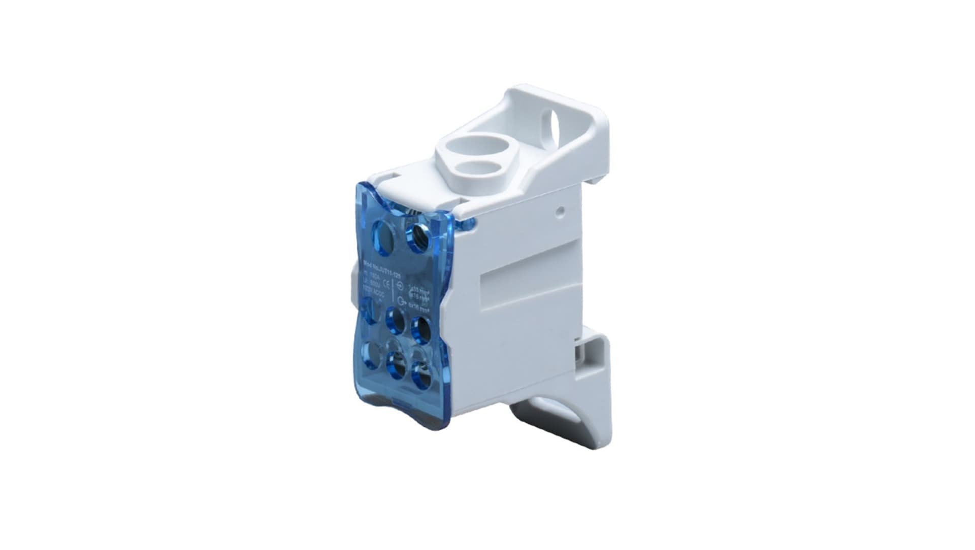 

Blok rozdzielczy 125A, zaciski wejściowe 1x16 i 1x35mm2, zaciski wyjściowe 6x16mm2,OR-LZ-8200/125