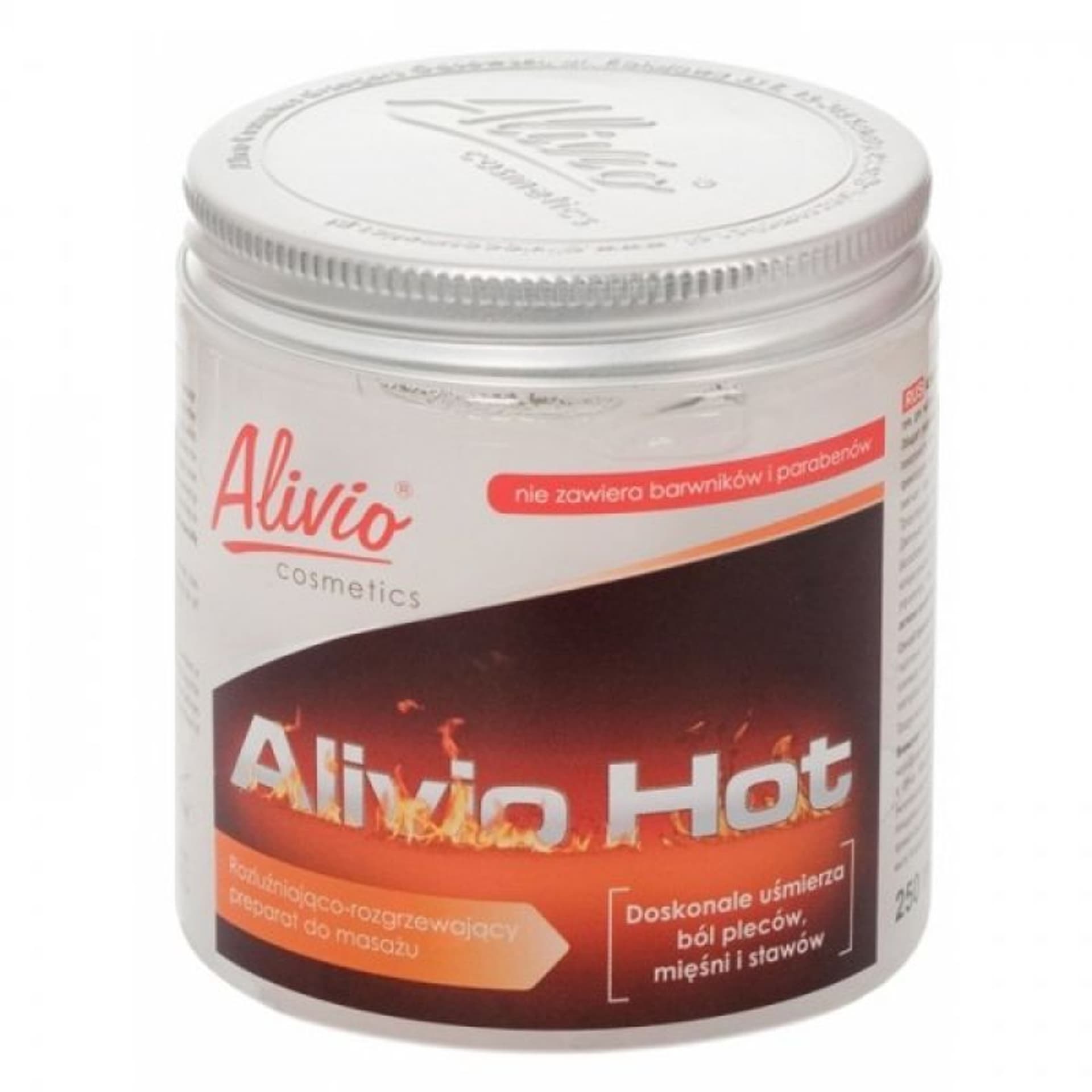 

Żel rozgrzewający Alivio Hot 250ml (kolor Biały, rozmiar N/A)