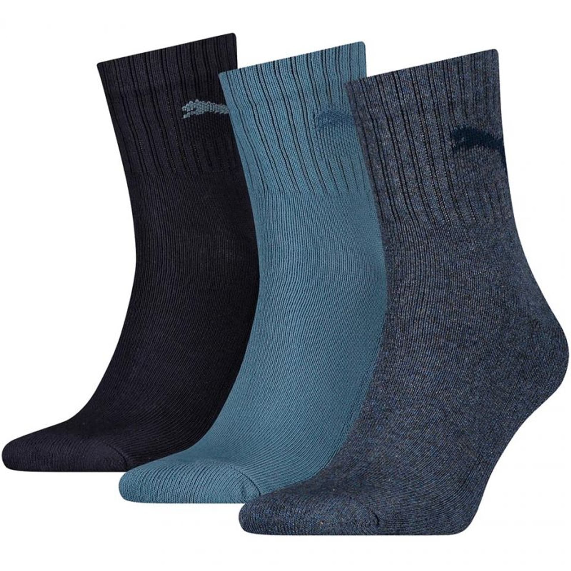 

Skarpety Puma Short Crew 3Pack 906110 (kolor Czarny. Granatowy. Niebieski, rozmiar 43-46)