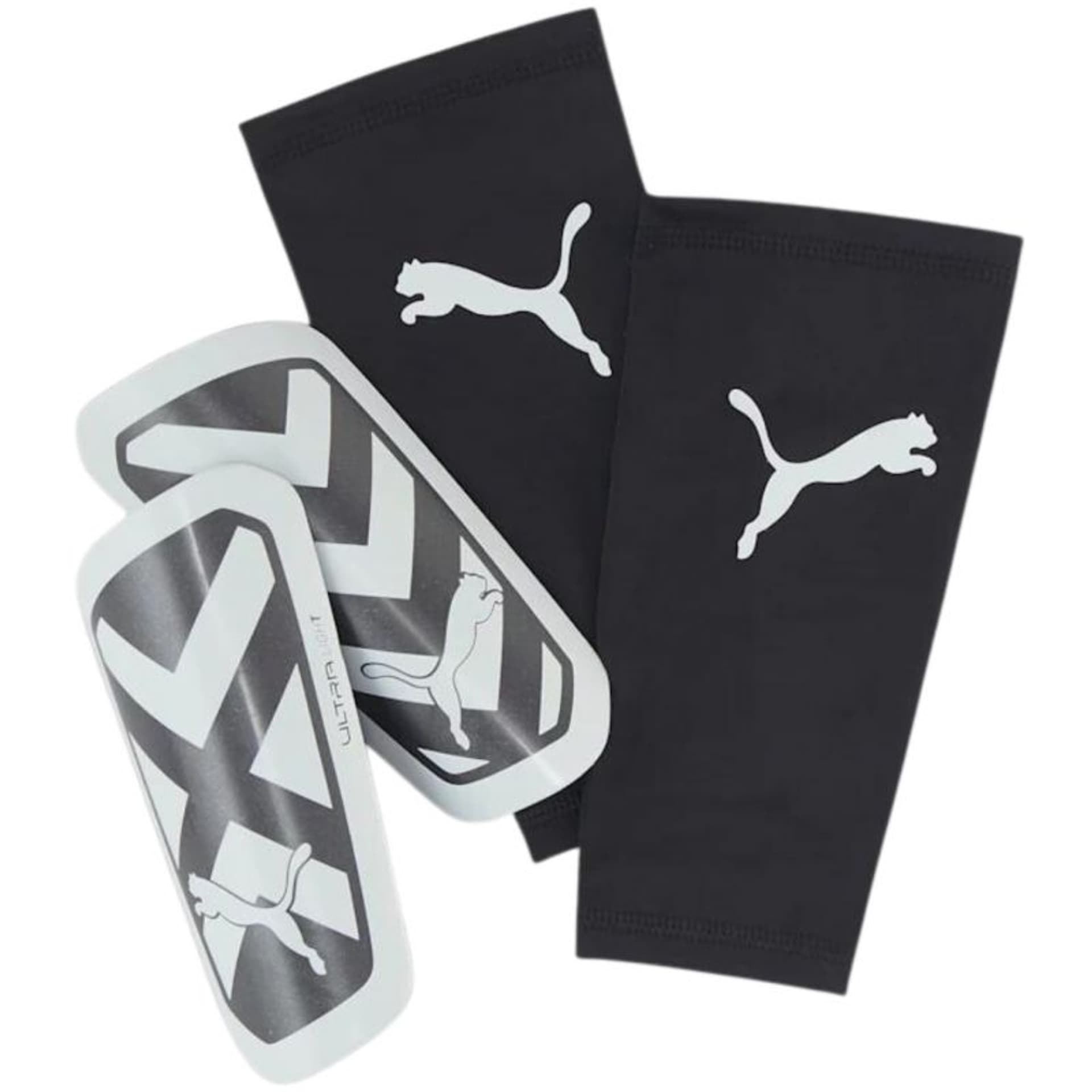 

Ochraniacze piłkarskie Puma Ultra Light Sleeve 30873 (kolor Biały. Czarny, rozmiar M)