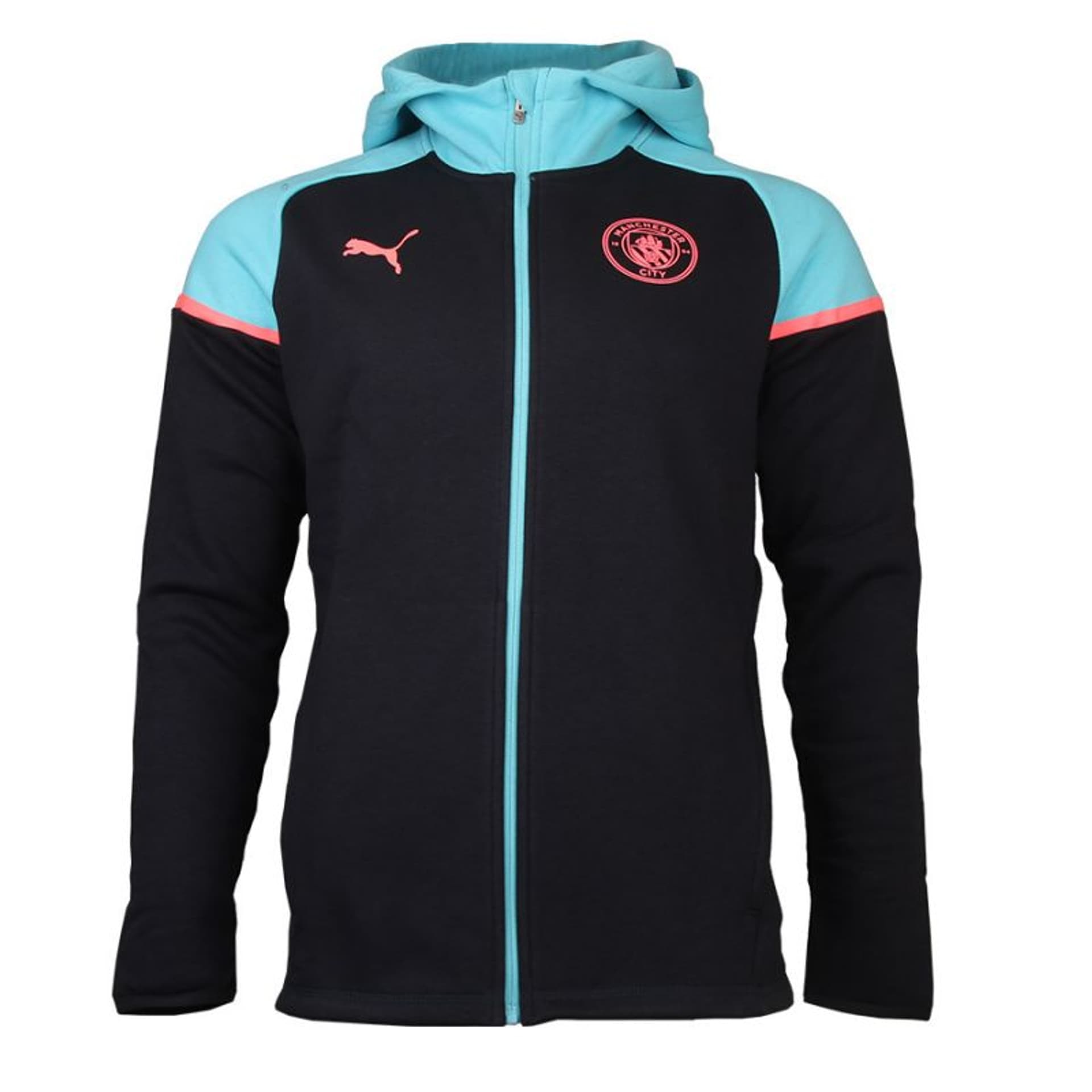 

Bluza Puma Manchester City Casuals Hooded JKT M 772904 (kolor Granatowy, rozmiar L)