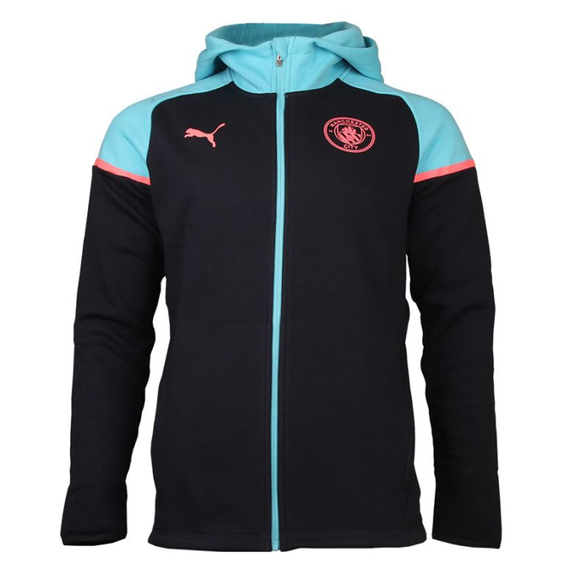 

Bluza Puma Manchester City Casuals Hooded JKT M 772904 (kolor Granatowy, rozmiar M)