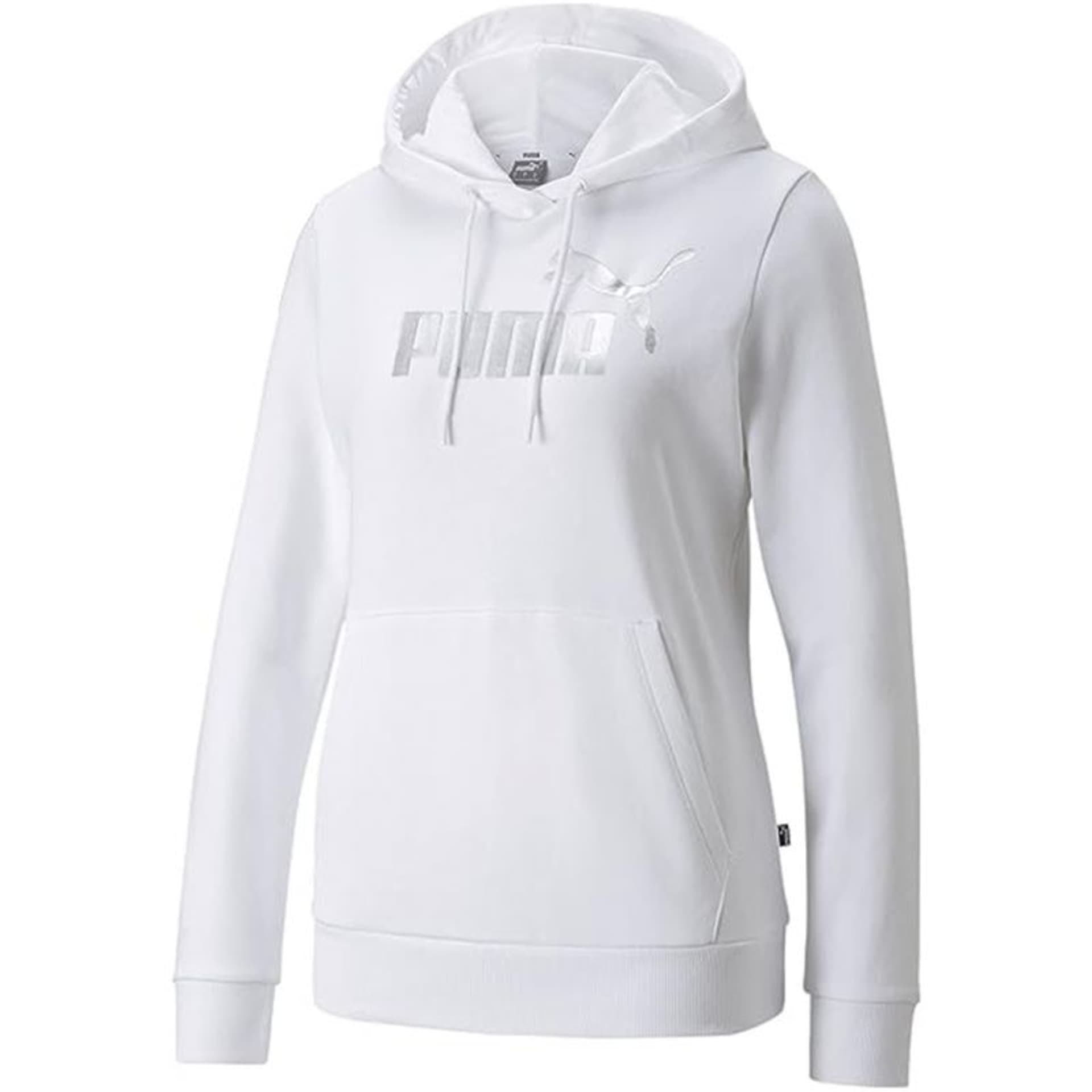 

Bluza Puma ESS+ Metallic Logo Hoodie FL W 849958 (kolor Biały, rozmiar 2XL)