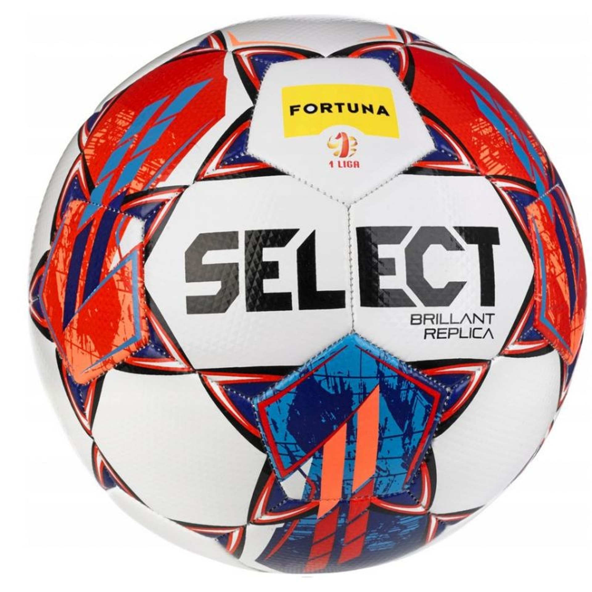 

Piłka Select Brillant Replica Fortuna 1 Liga V23 (kolor Biały. Czerwony, rozmiar 5)