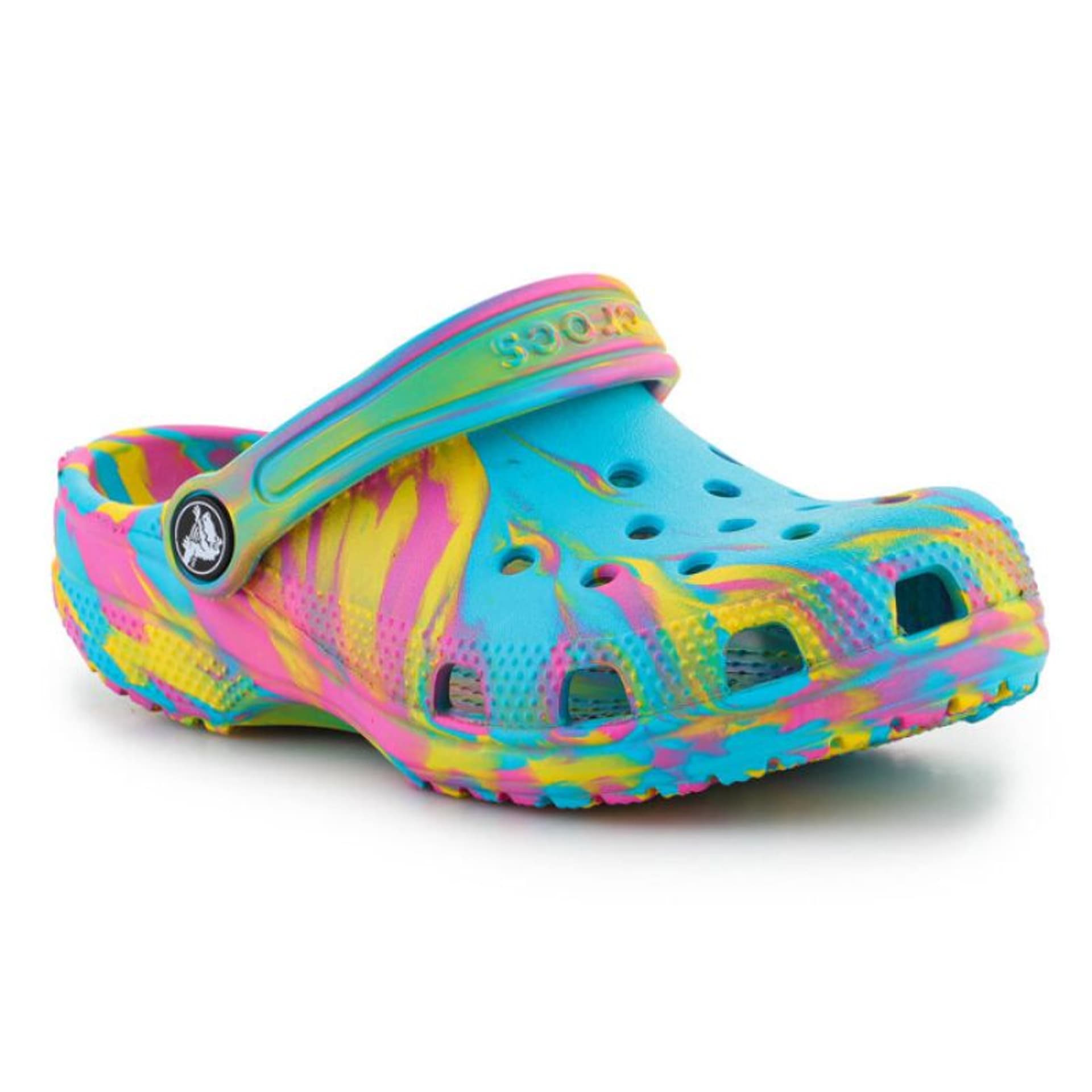 

Klapki Crocs Classic Marbled Clog K (kolor Wielokolorowy, rozmiar EU 34/35)