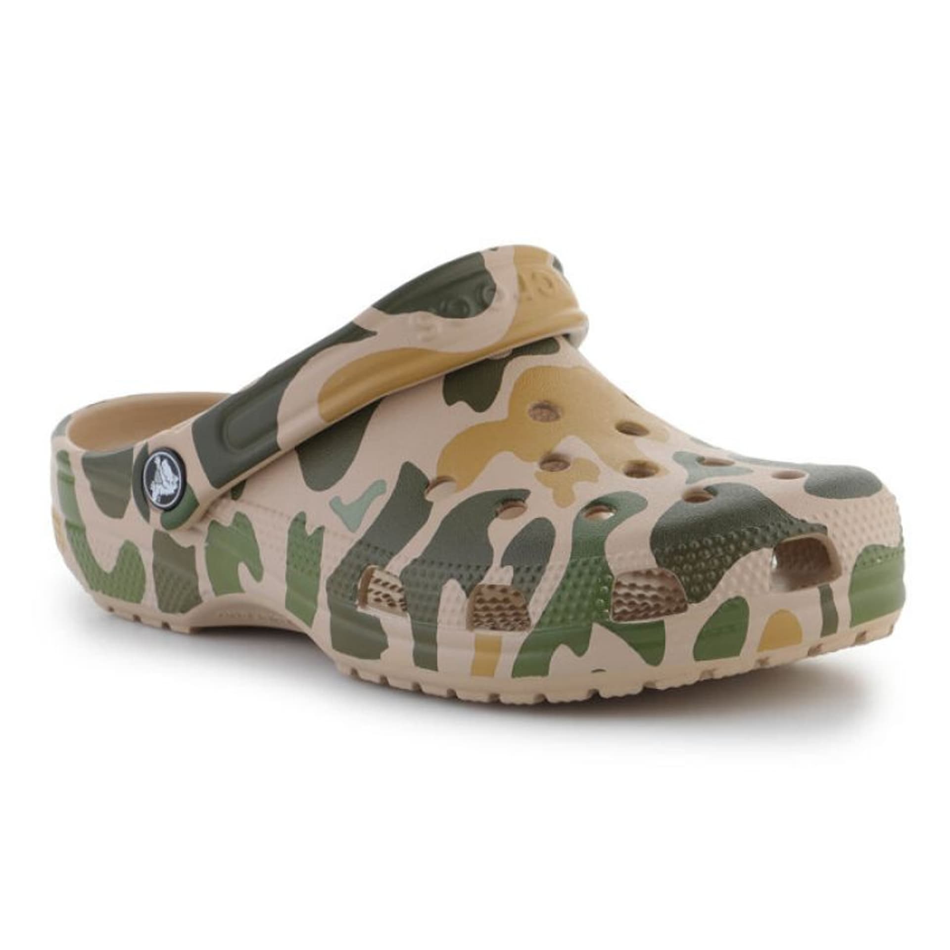 

Klapki Crocs Classic Printed Camo Clog U 206454 (kolor Brązowy. Zielony)