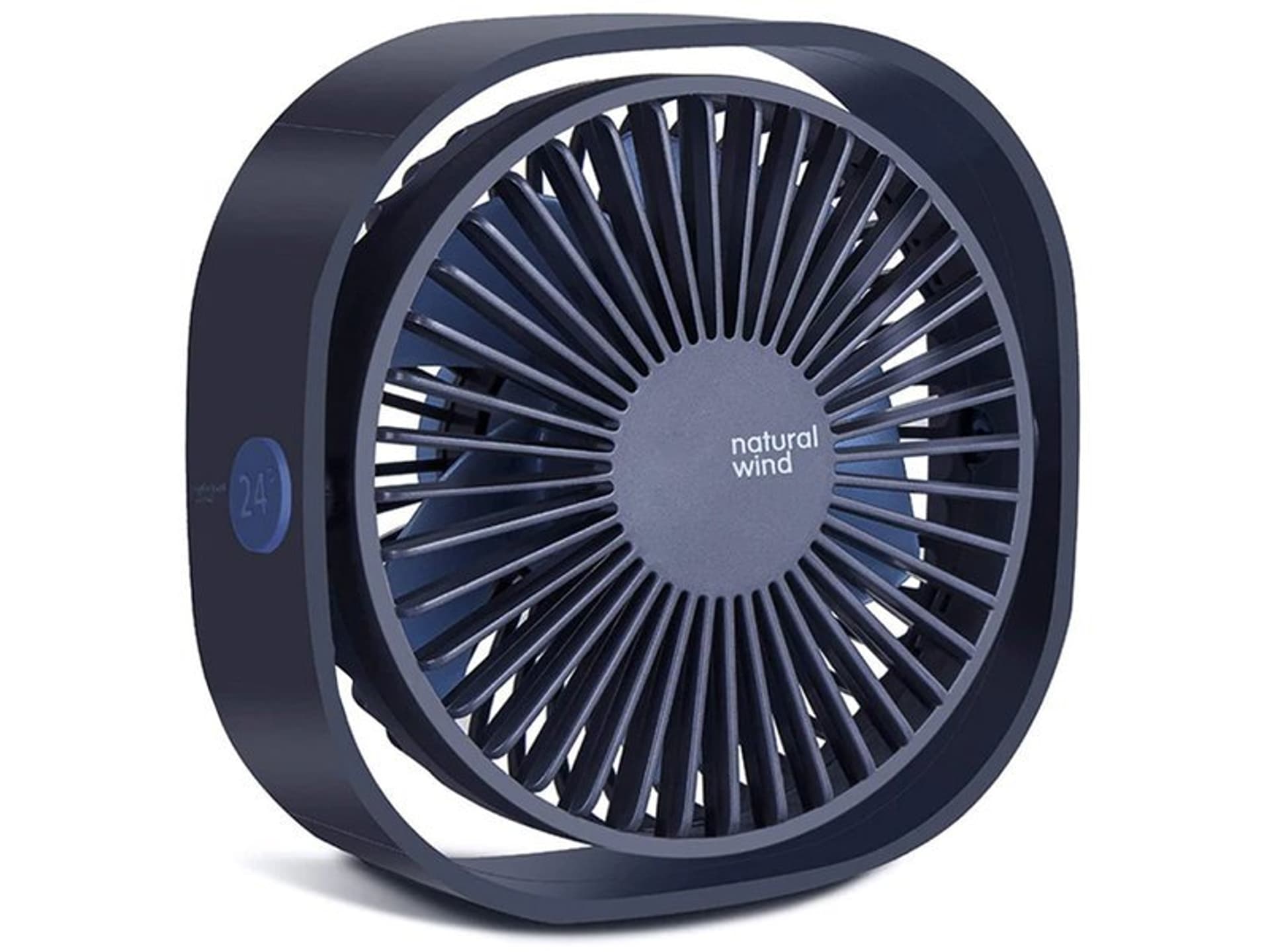 

Przenośny wiatrak Alogy Natural wind 24 wentylator na biurko USB Granatowy