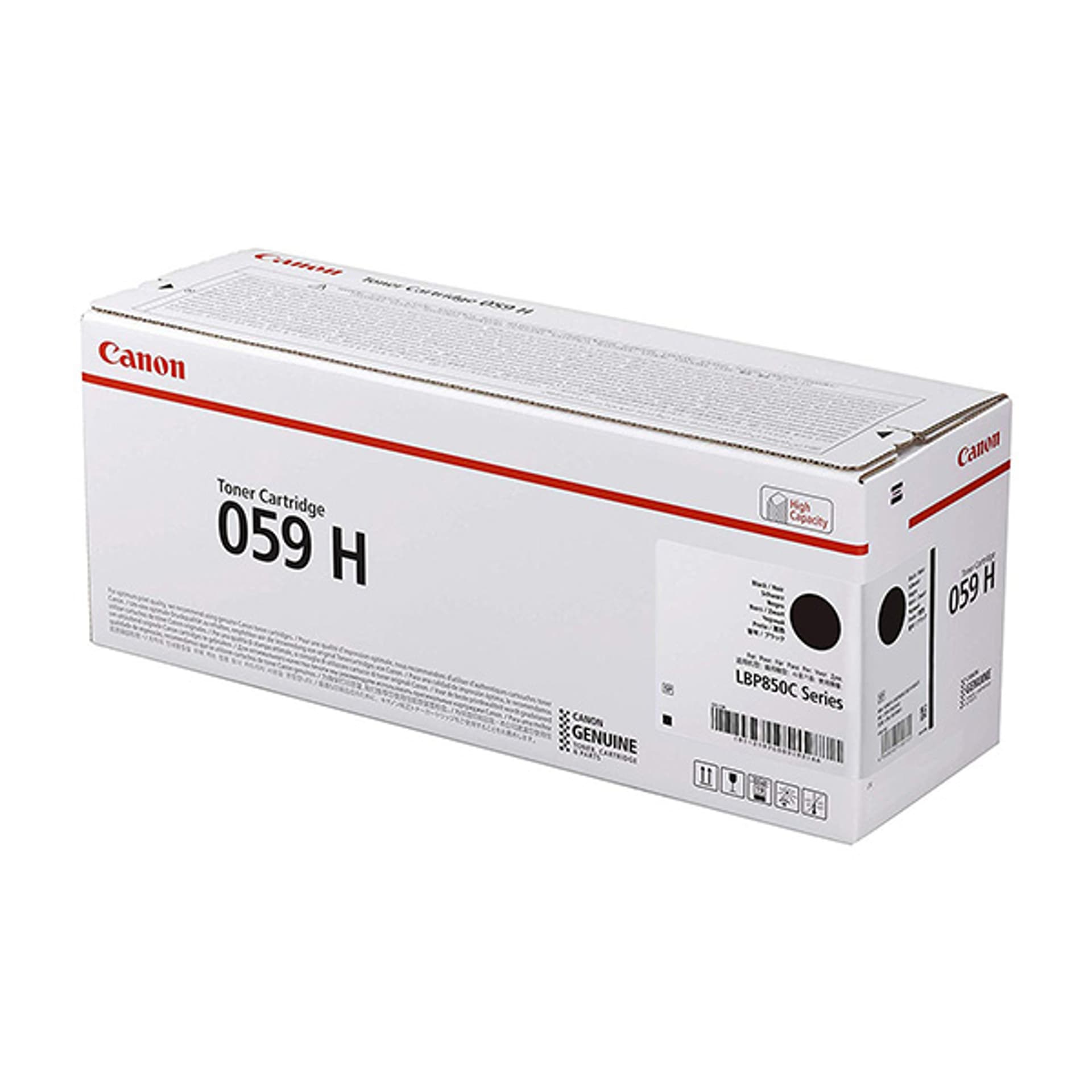 

Canon oryginalny toner 059 H BK, 3627C001, black, 15500s, high capacity, Canon LBP852Cx, O