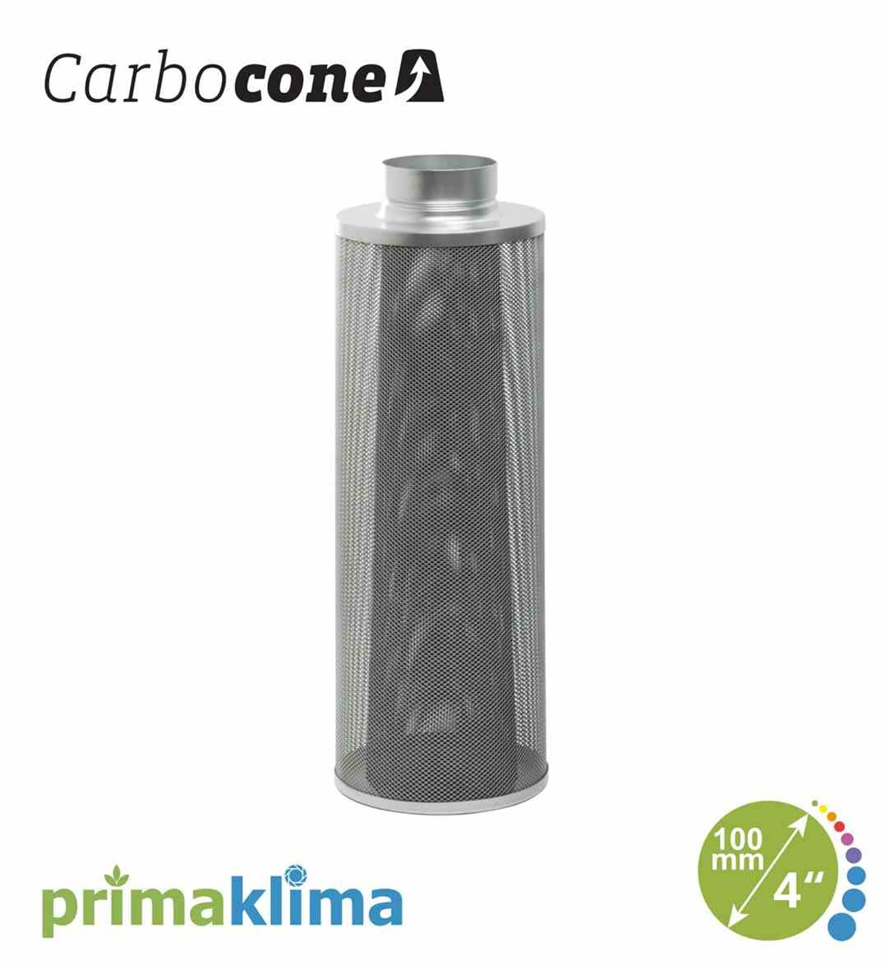 

PRIMA KLIMA FILTR CARBOCONE FI100 DO 420M3/H K3600
