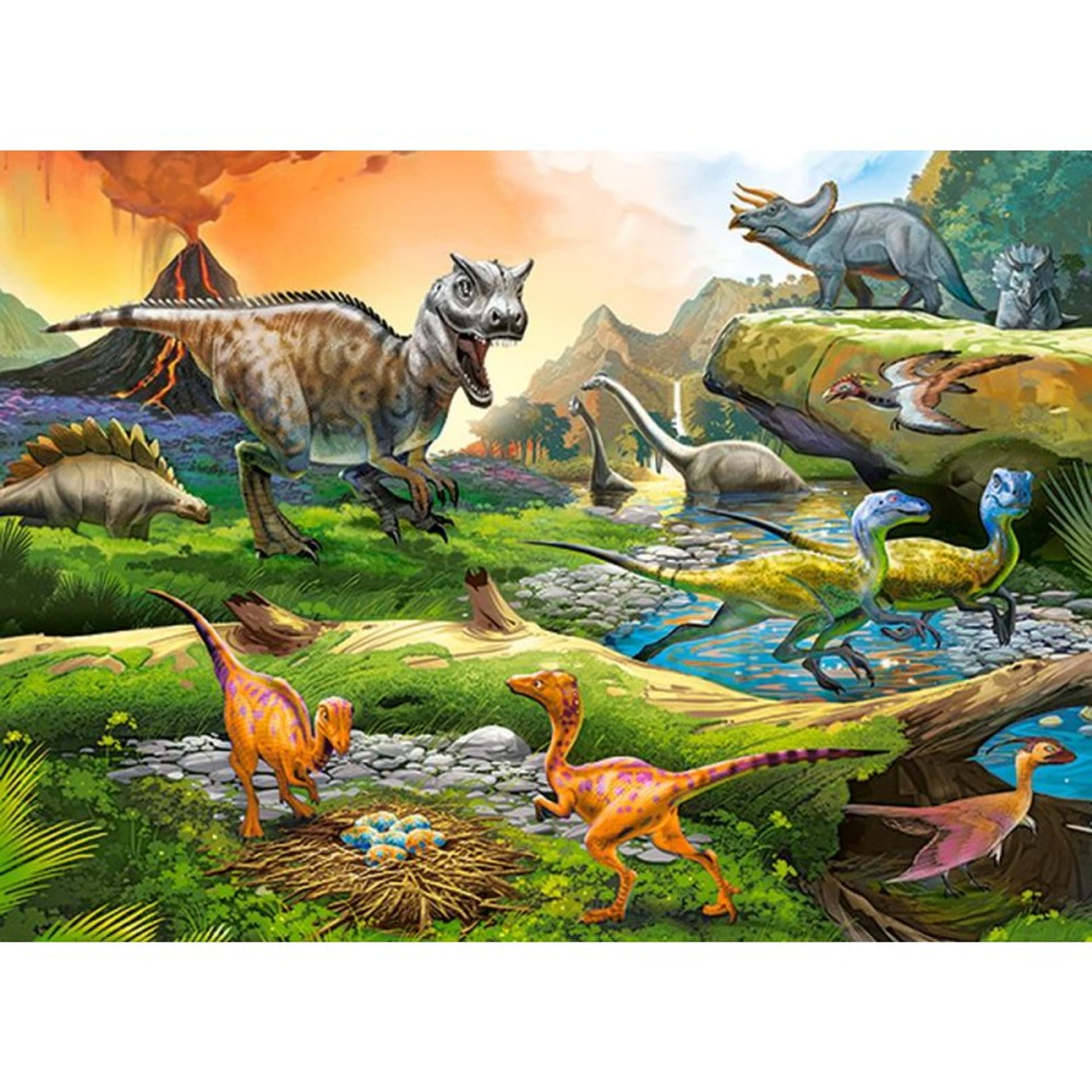

Puzzle 100 world of dinosaurs