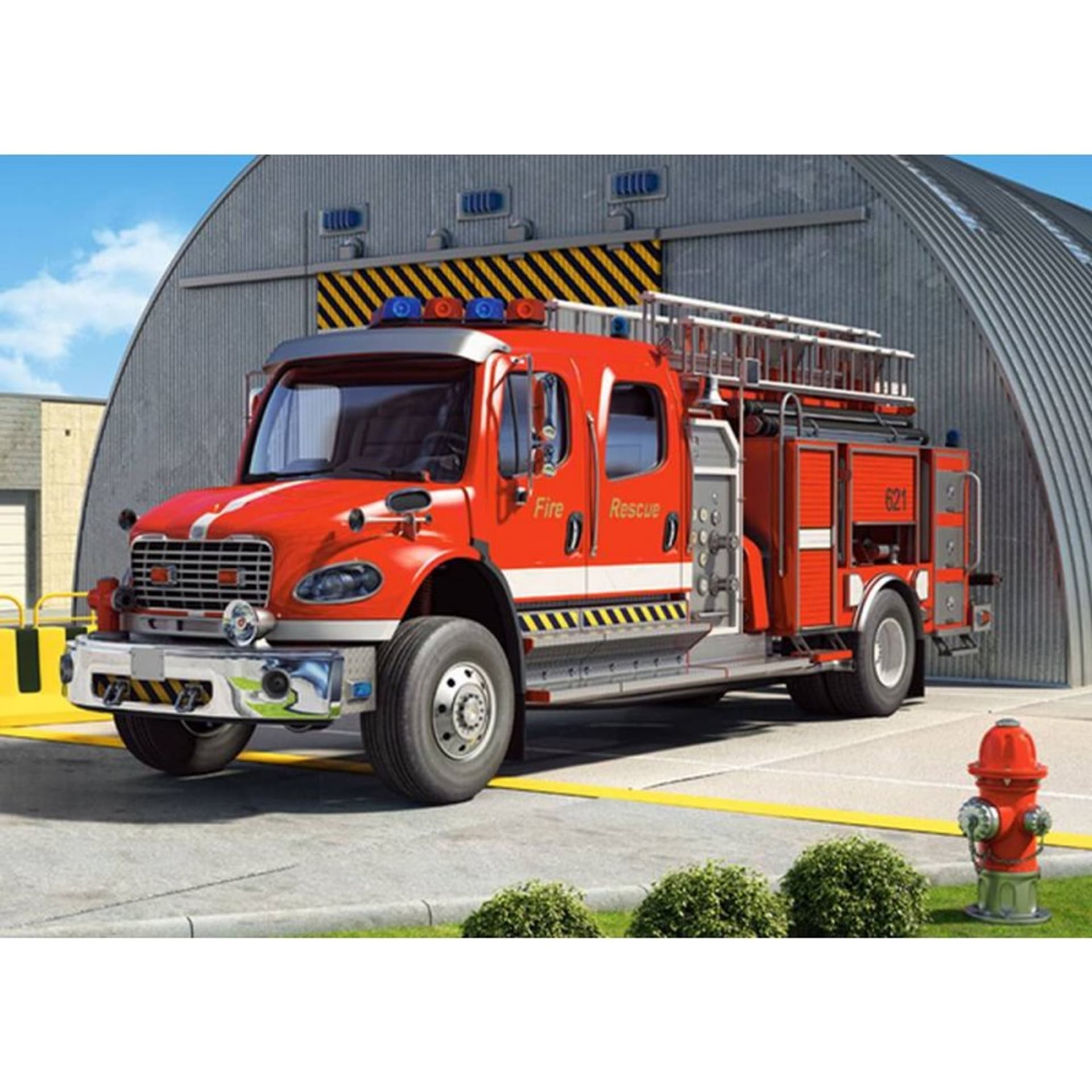 

Puzzle 120el. fire engine