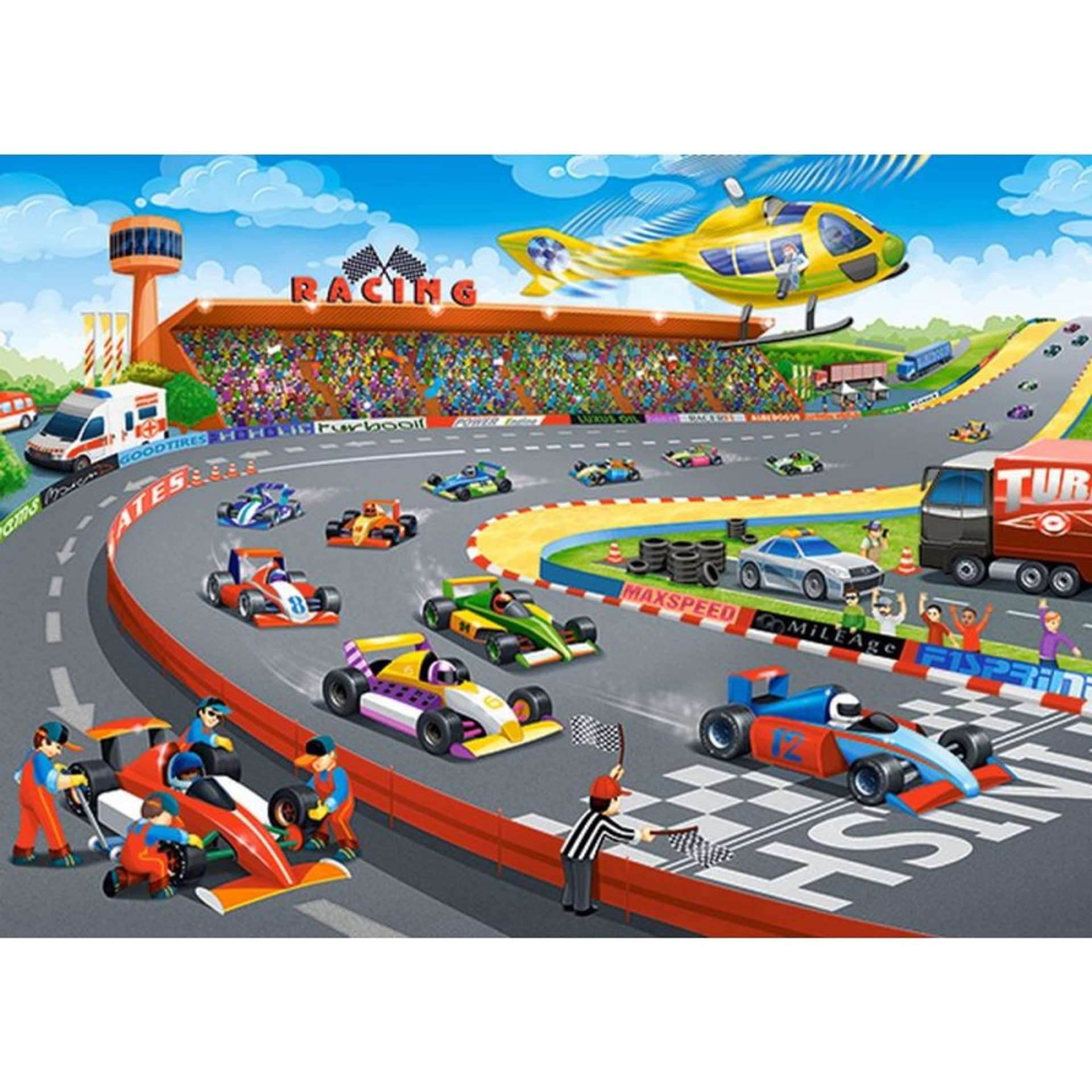 

Puzzle 120el. formula racing