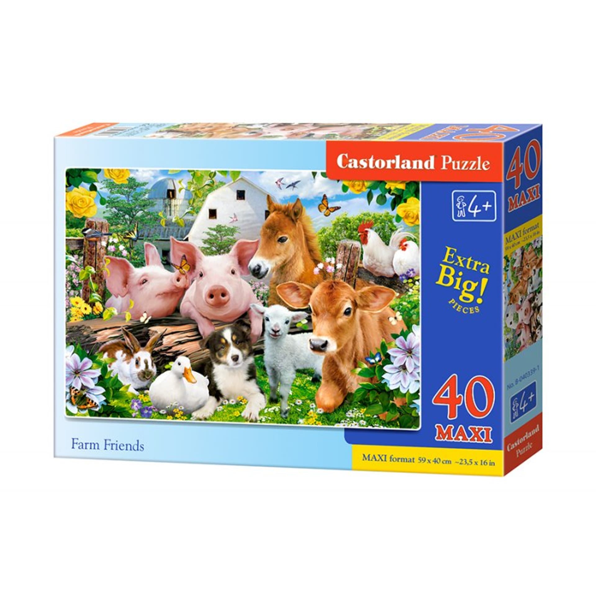 

Puzzle 40el.maxi farm friends