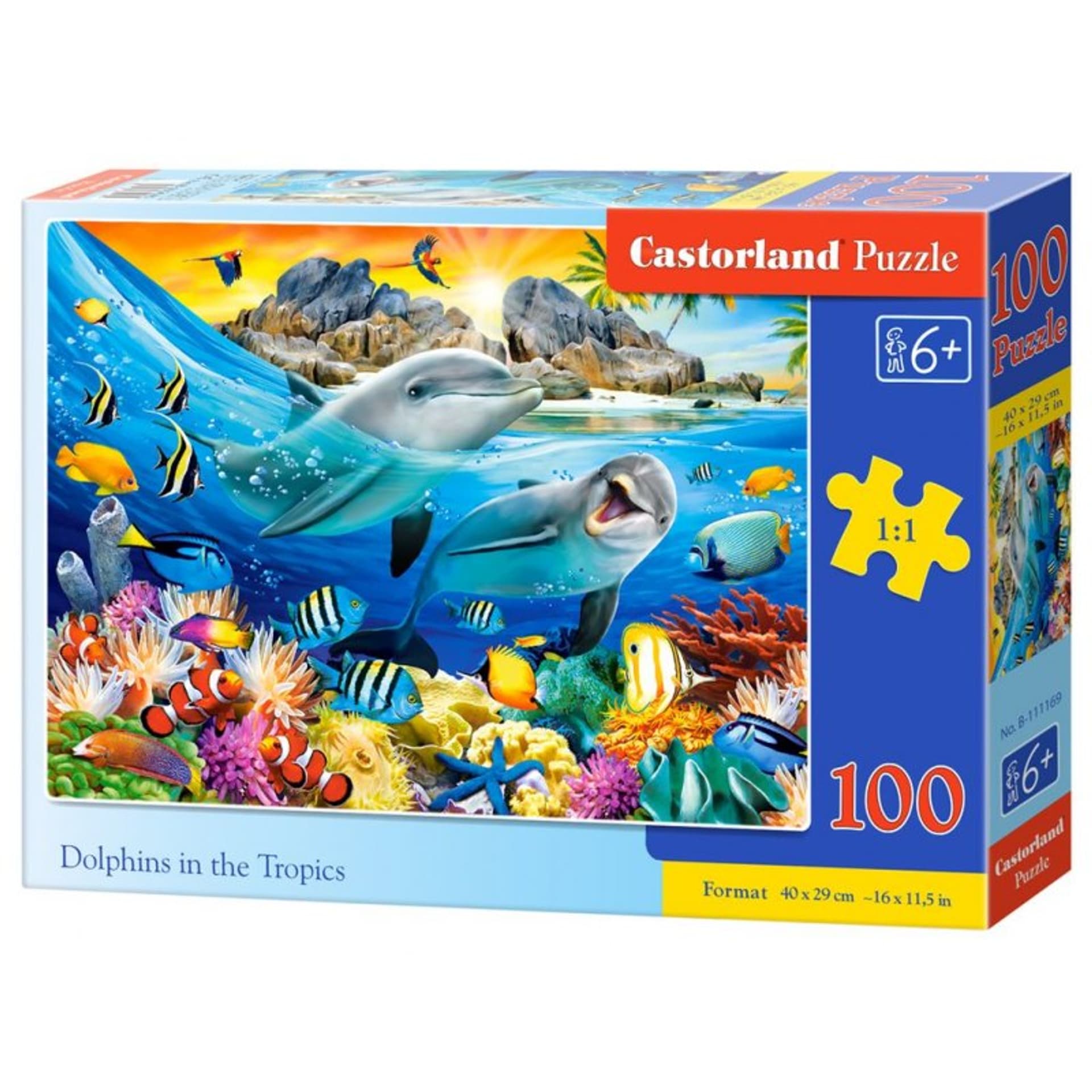 

Puzzle 100 dolphins in tropics