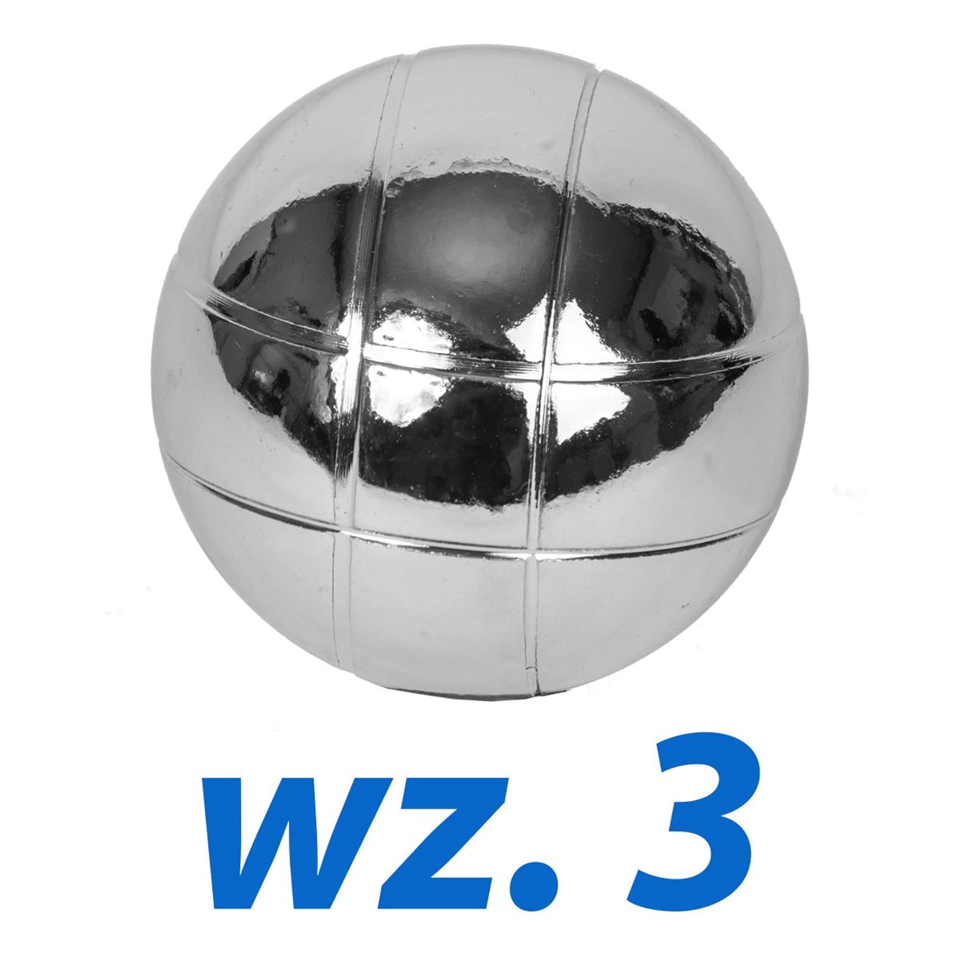 

KULA DO GRY 1SZT- BOULE PETANQUE WZ. 3