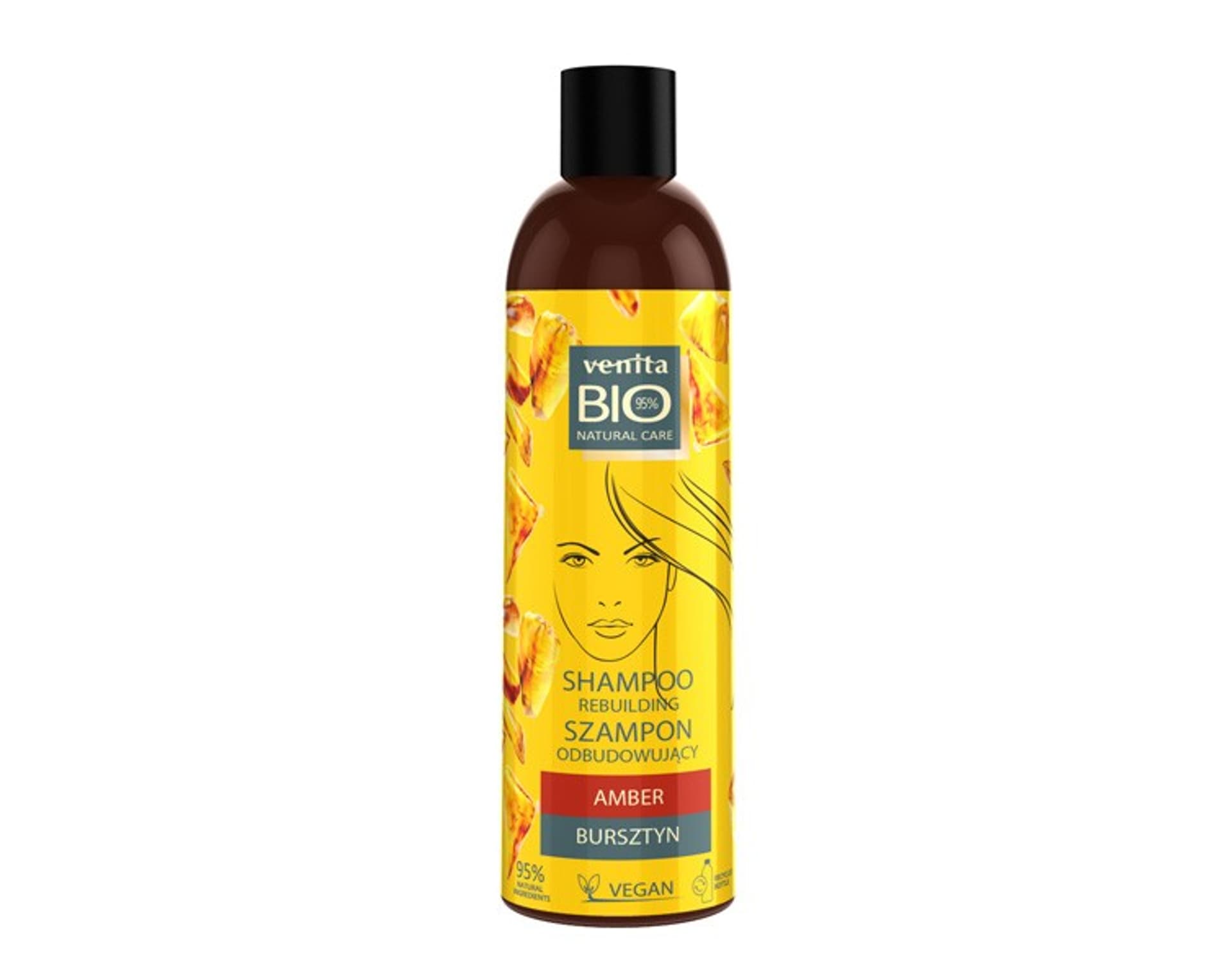

VENITA Bio szampon odbudowujacy Bursztyn 300ml