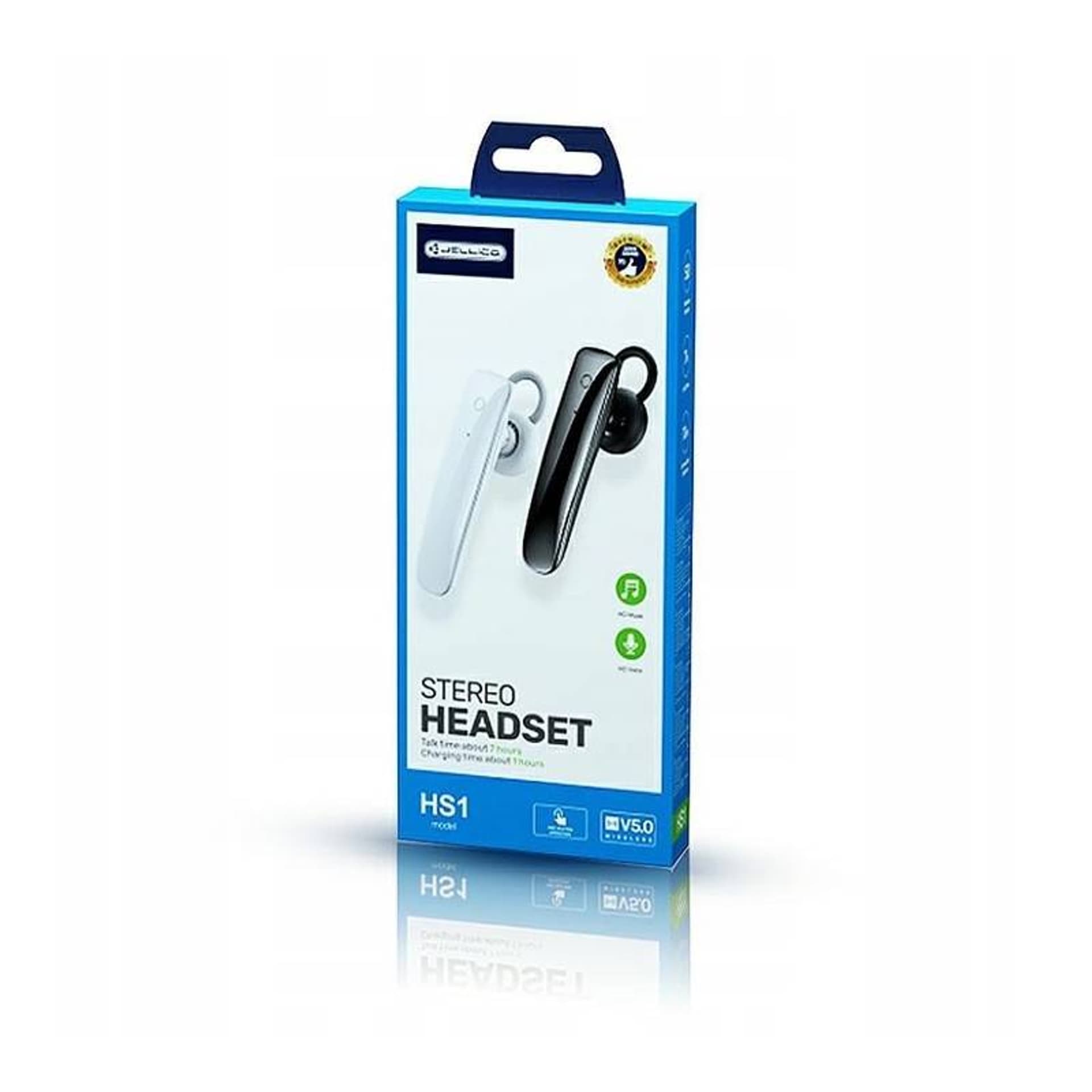 

Zestaw Słuchawkowy Jellico HS1 Bluetooth 5.0 czarny