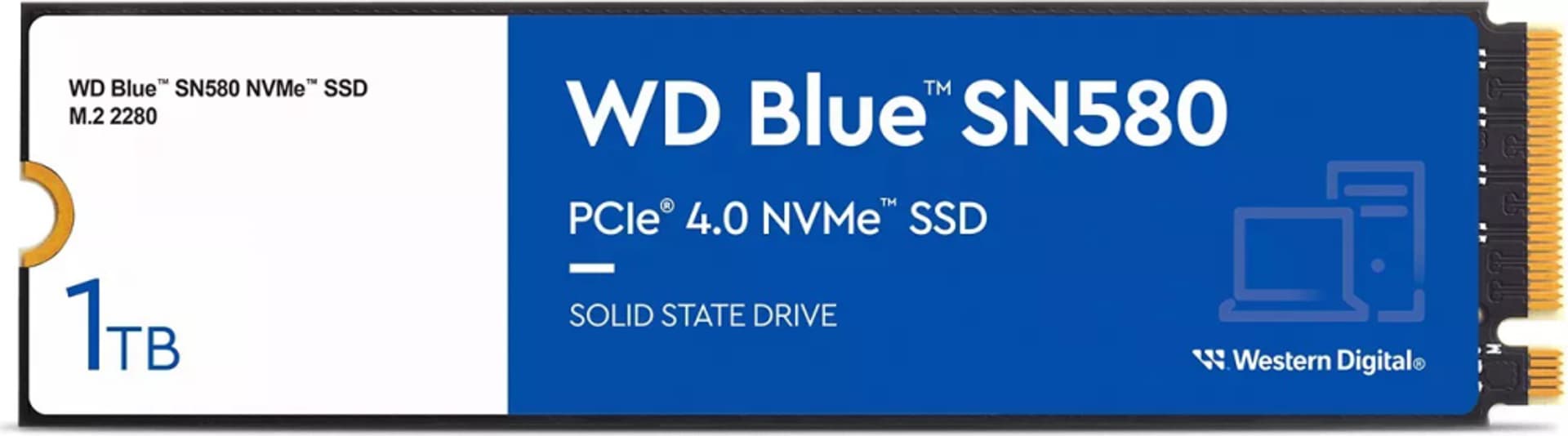 

Dysk SSD WD Blue SN580 1TB M.2 NVMe WDS100T3B0E