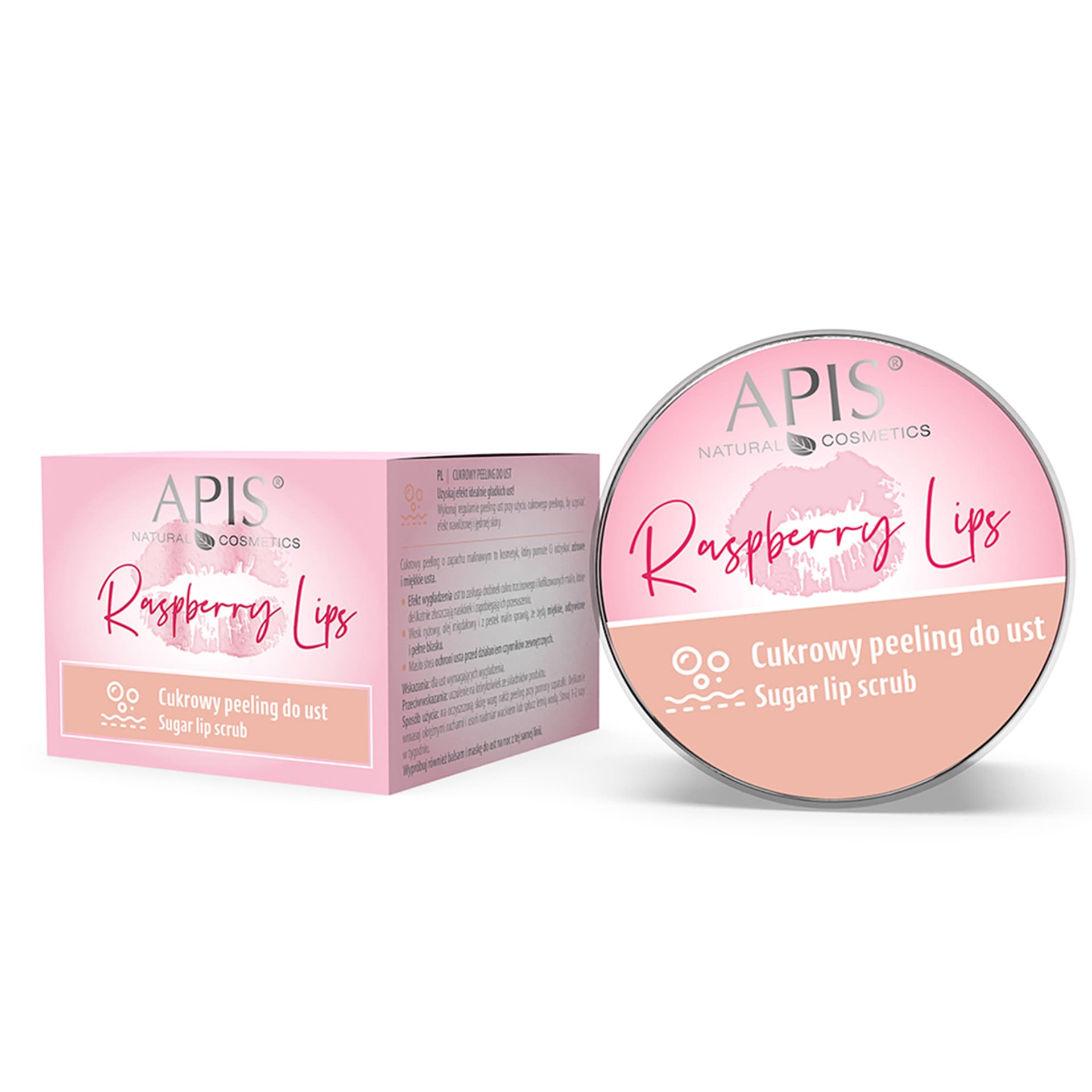 

Apis raspberry lips cukrowy peeling do ust 10 ml