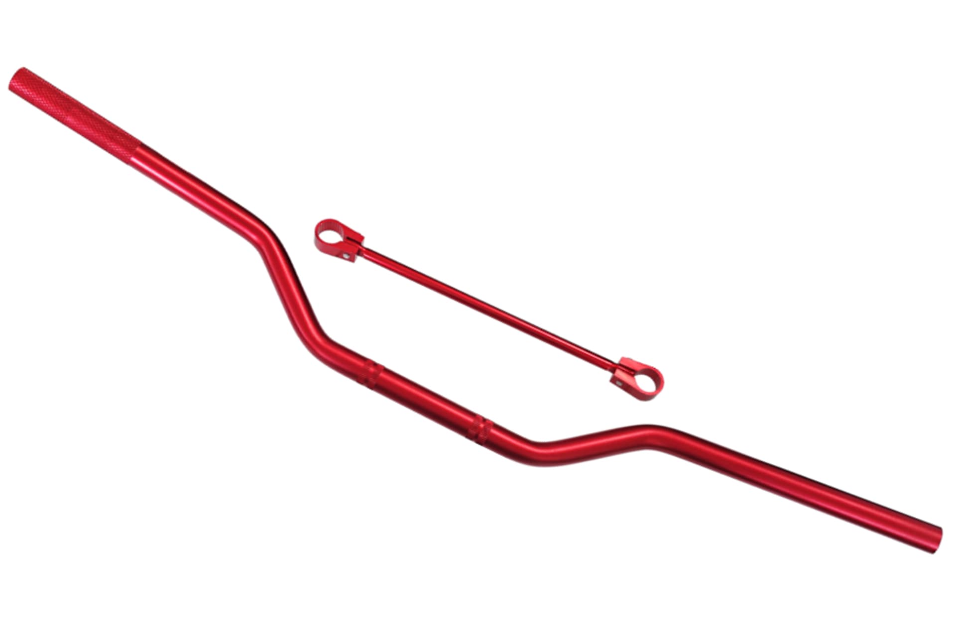 

Kierownica uniwersalna naked cross 22mm czerwona