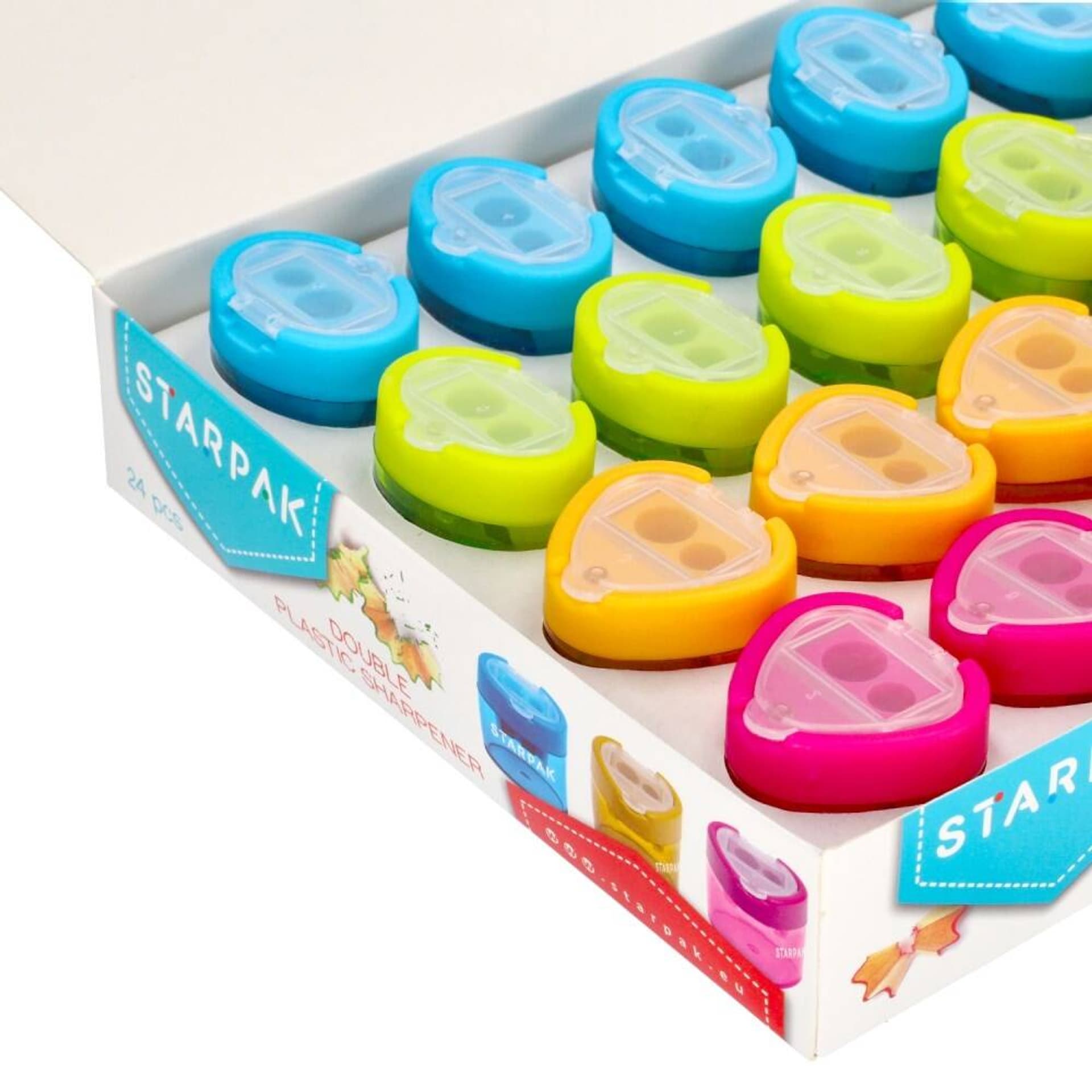 

Temperówka 2 ostrza owal/trójkąt A 24 STARPAK 405591