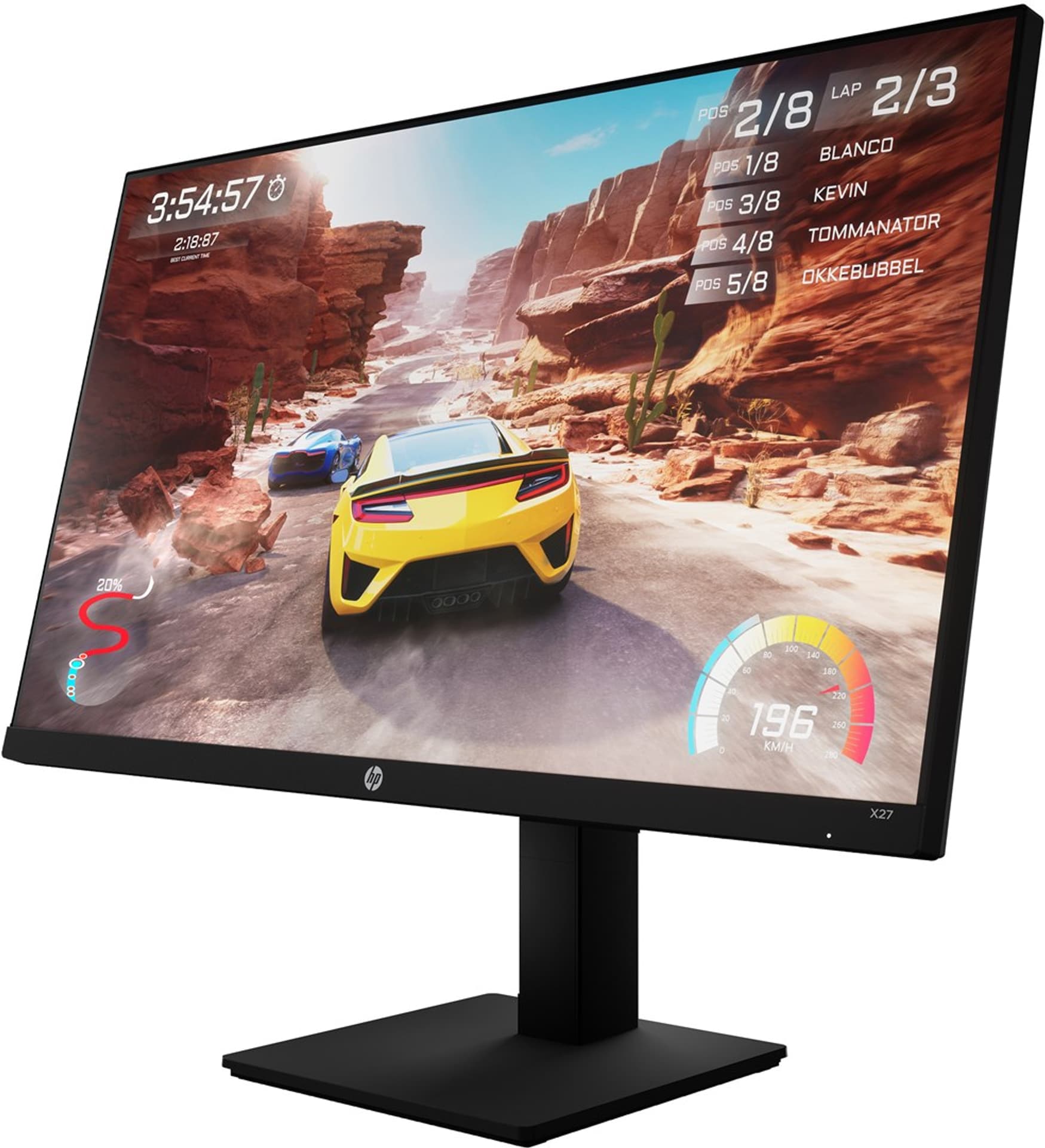 

MONITOR HP LED, FHD 27" X27 (2V6B4E9) 165Hz, 2v6b4e9) 165h