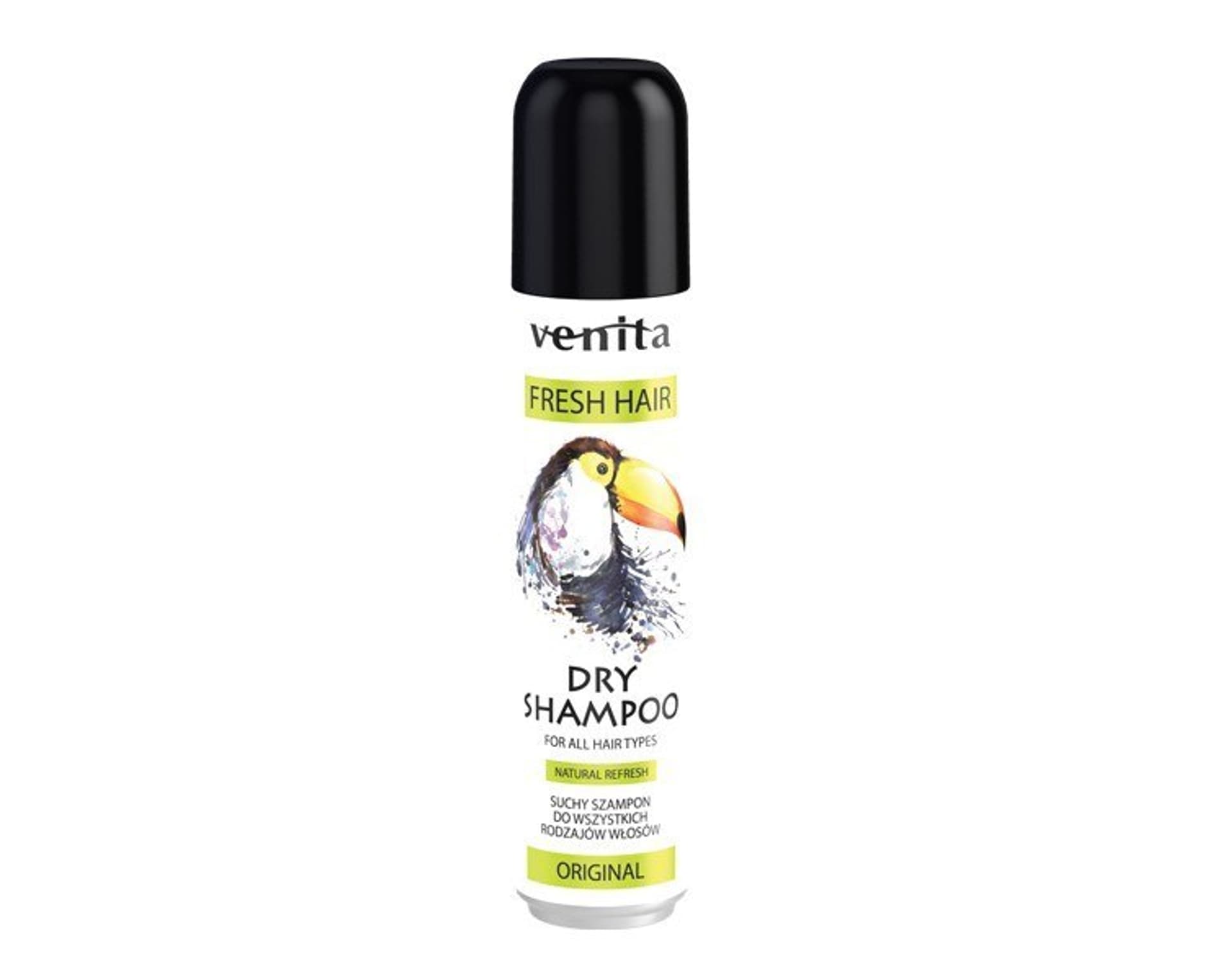 

VENITA Fresh Hair Suchy Szampon do wszystkich rodzajów włosów - Original 75ml