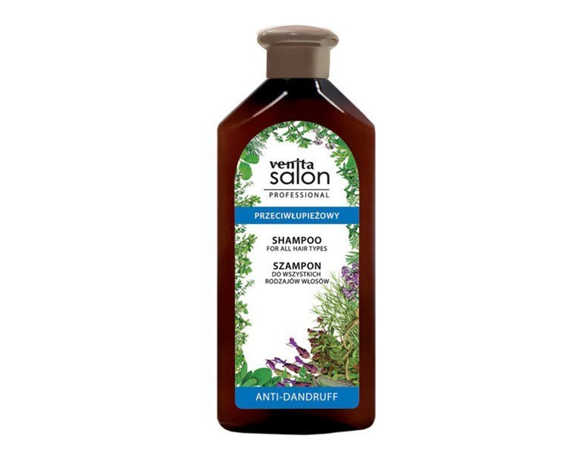 

VENITA Salon Professional Szampon do wszystkich rodzajów włosów - Przeciwłupieżowy 500ml