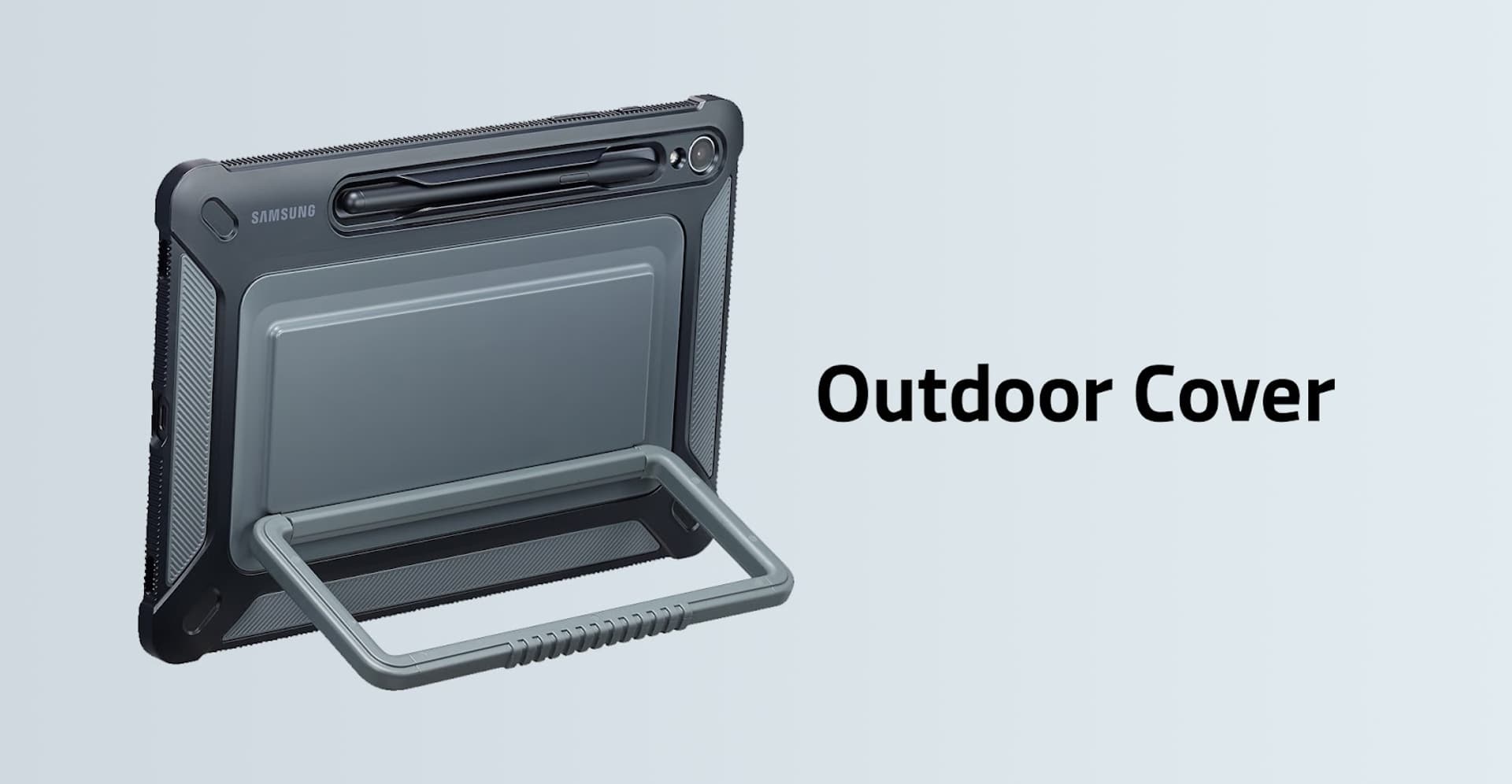 

Etui Samsung EF-RX710CBEGWW Tab S9 czarny/black Outdoor Cover