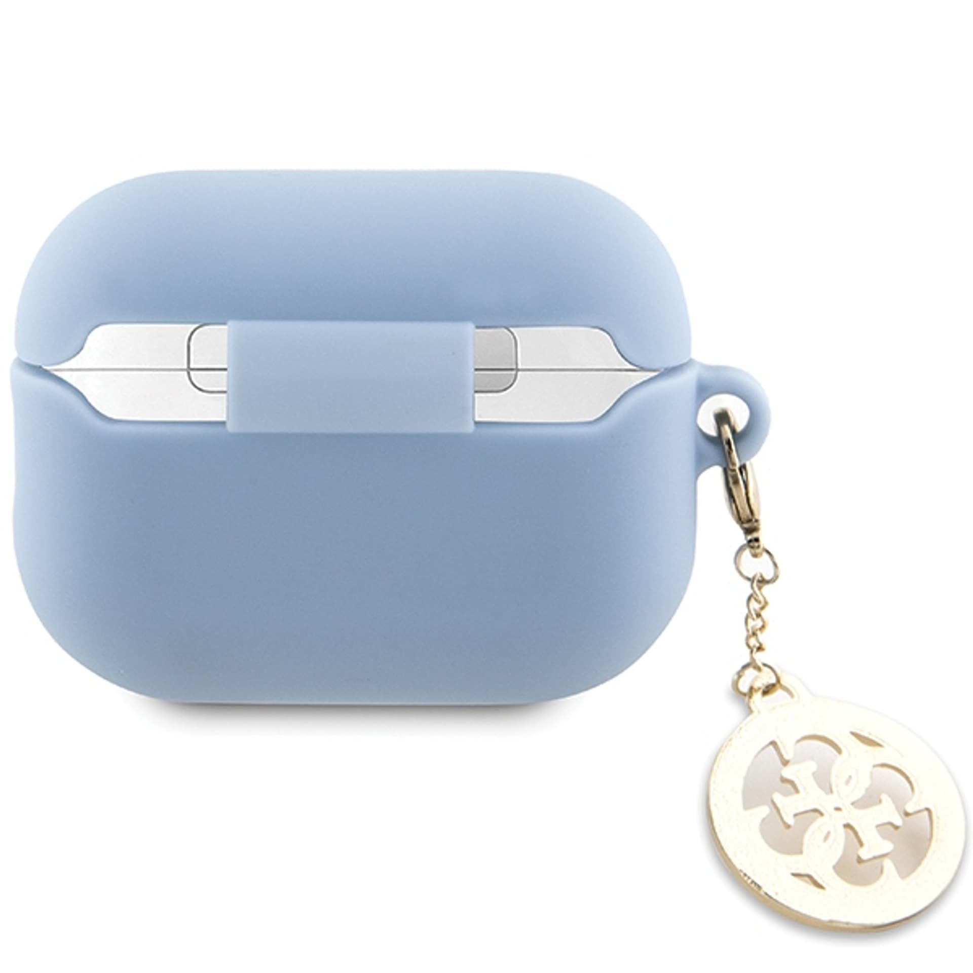 

Guess GUAP23DSLGHDB AirPods Pro 2 cover niebieski/blue 3D Rubber 4G Diamond Charm