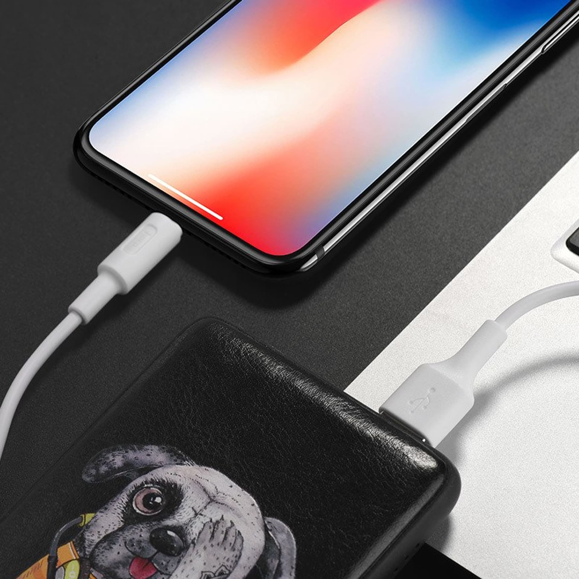 

Hoco Kabel przewód IPhone Lightning 1M 2A Soarer X25 biały