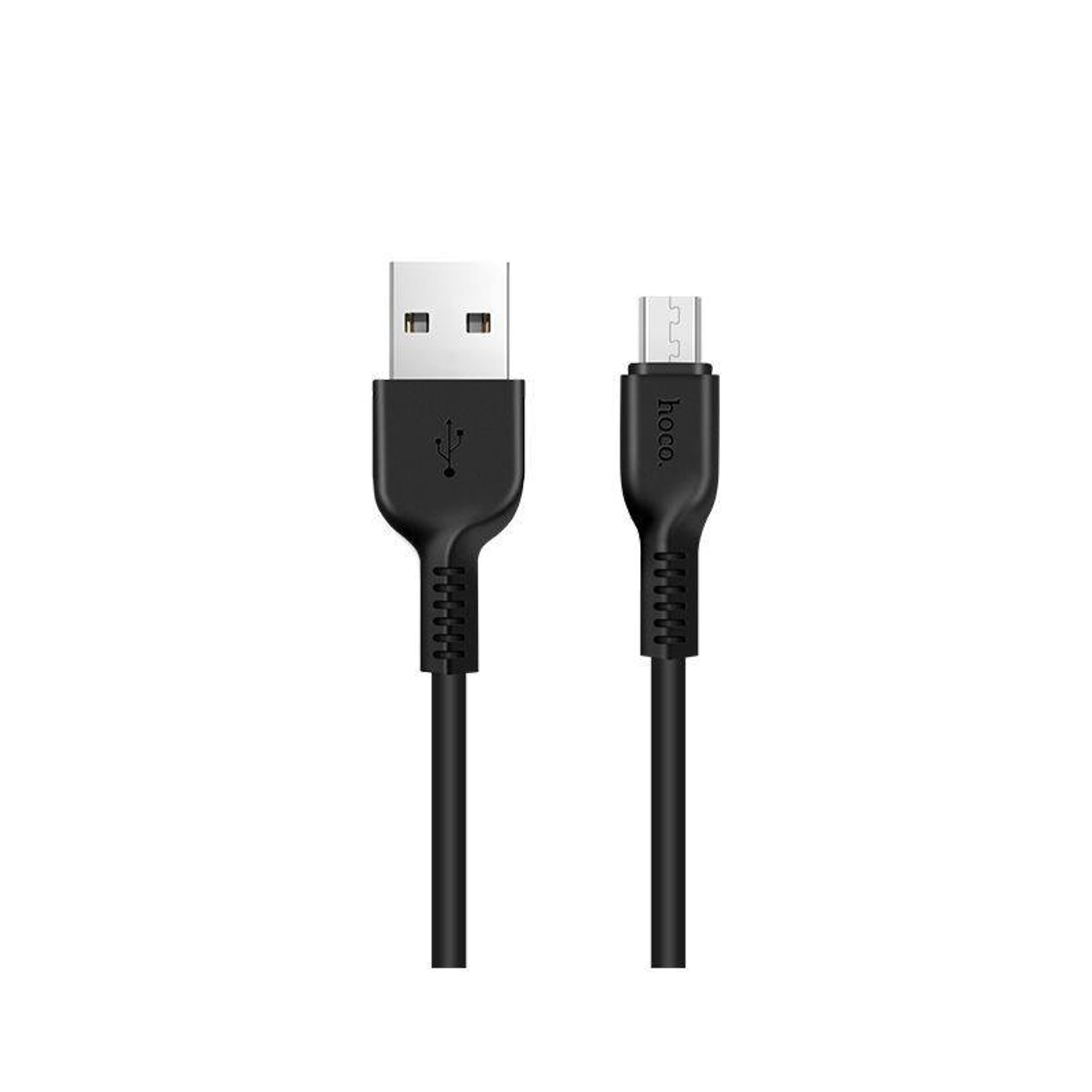 

Kabel 2.4A 1m USB - Micro USB Hoco X13 czarny