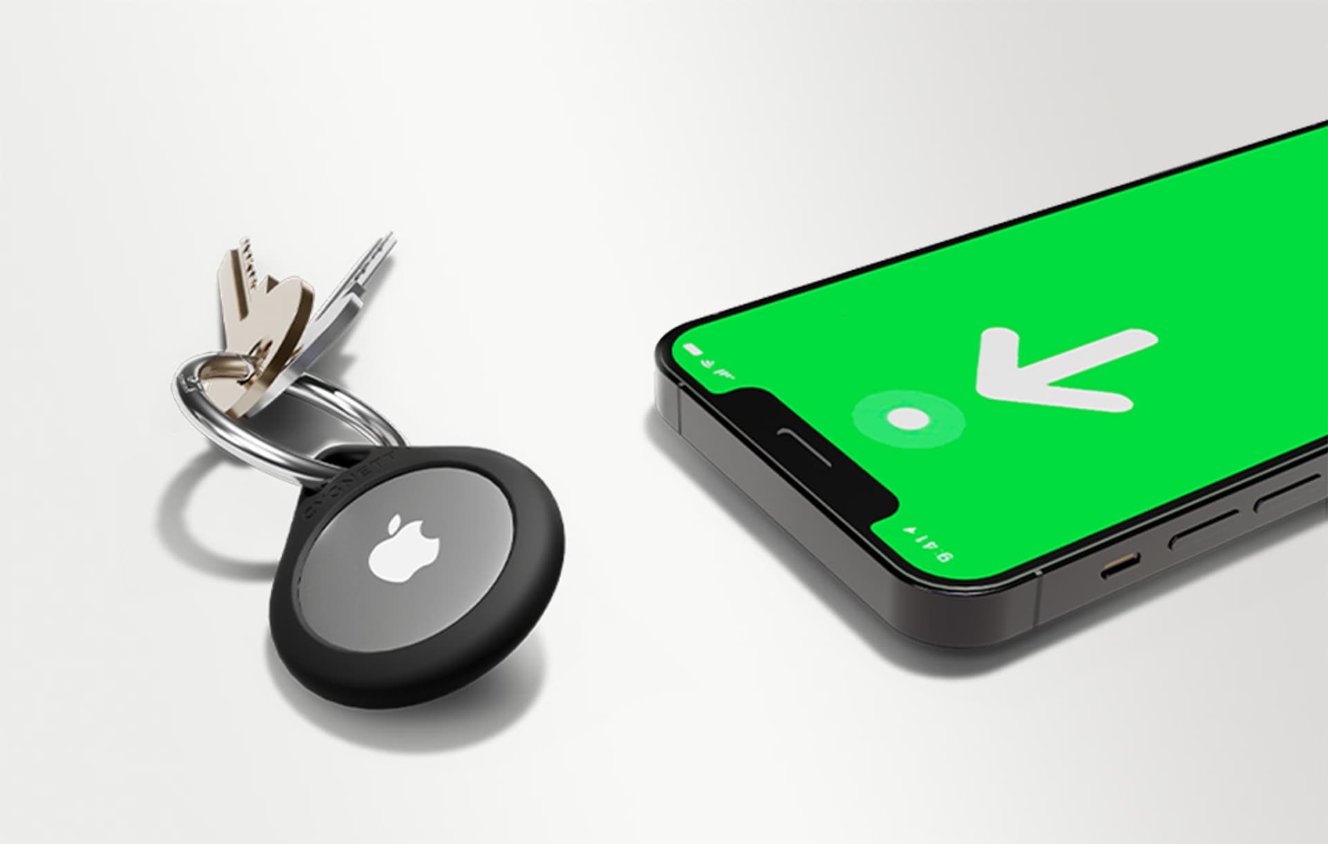 

Etui na lokalizator AirTag Cygnett MyTrack (czarne)