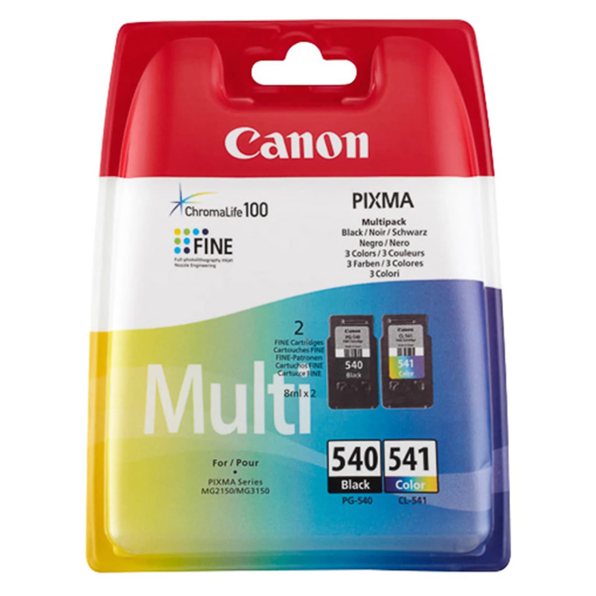 

Tusz CANON (PG-540+CL-541/5225B006) czarny + kolor (2szt)