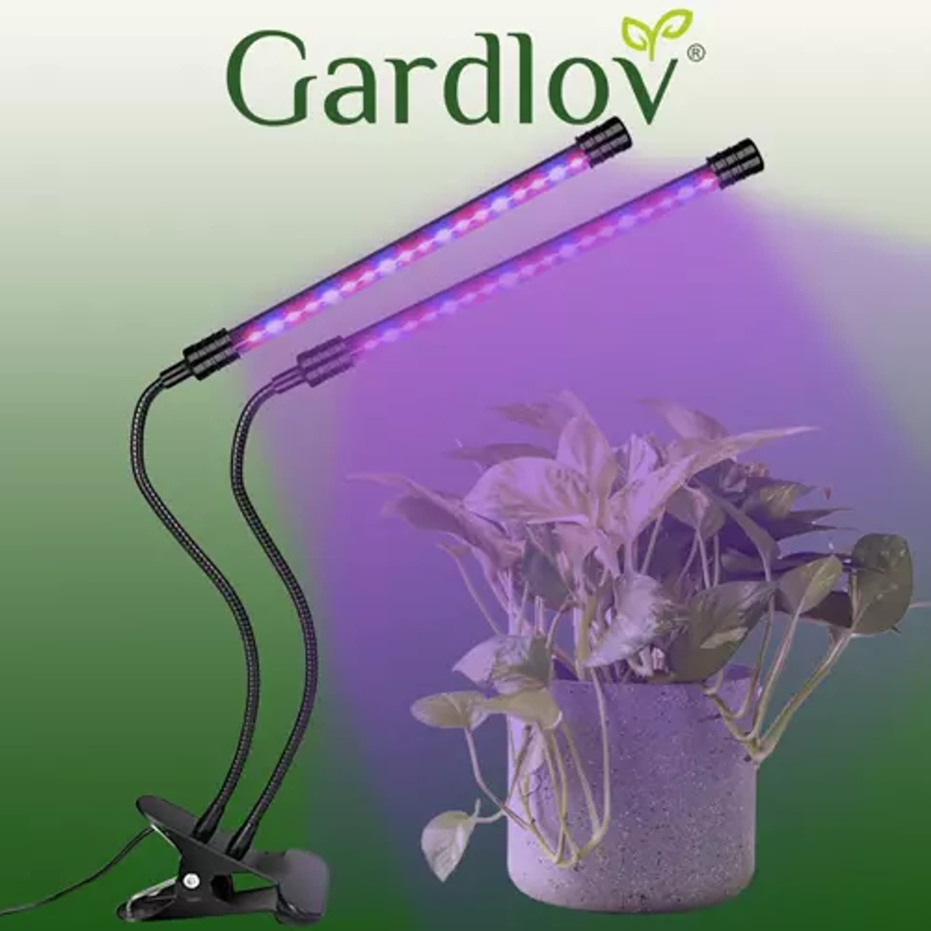 

Lampa 20 LED 2szt. do wzrostu roślin Gardlov 19241